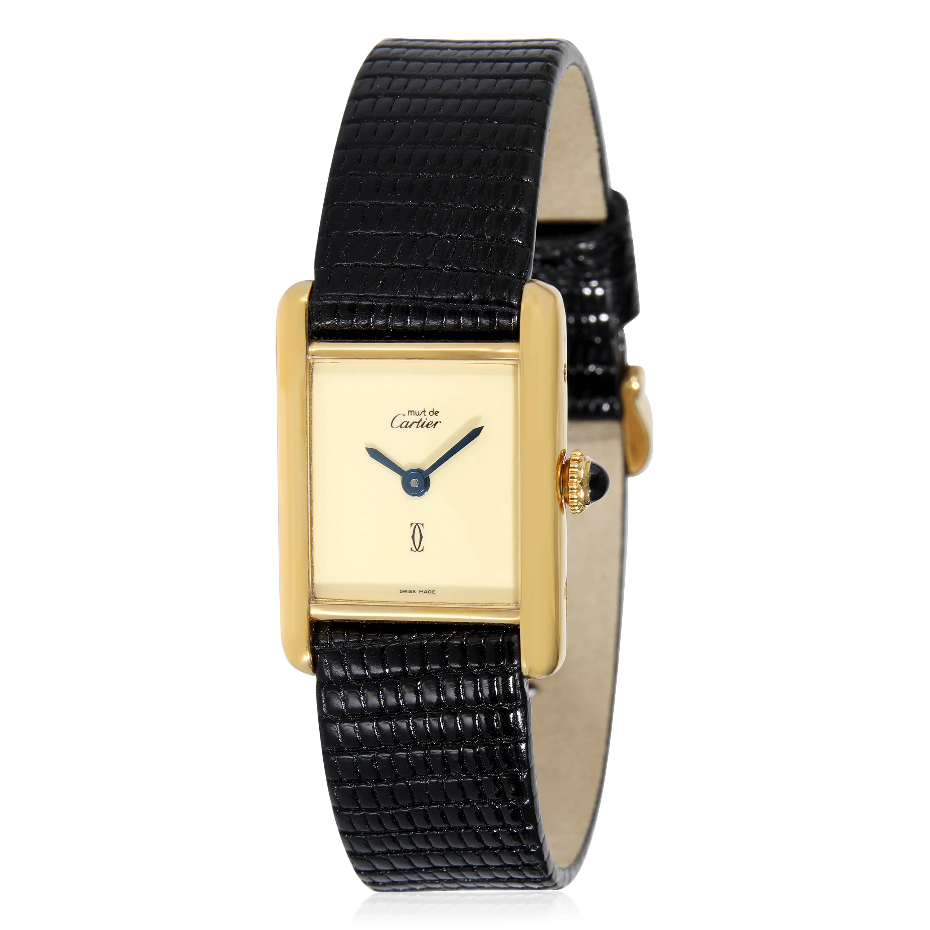 Cartier Tank le must de Cartier Womens Watch in Vermeil
