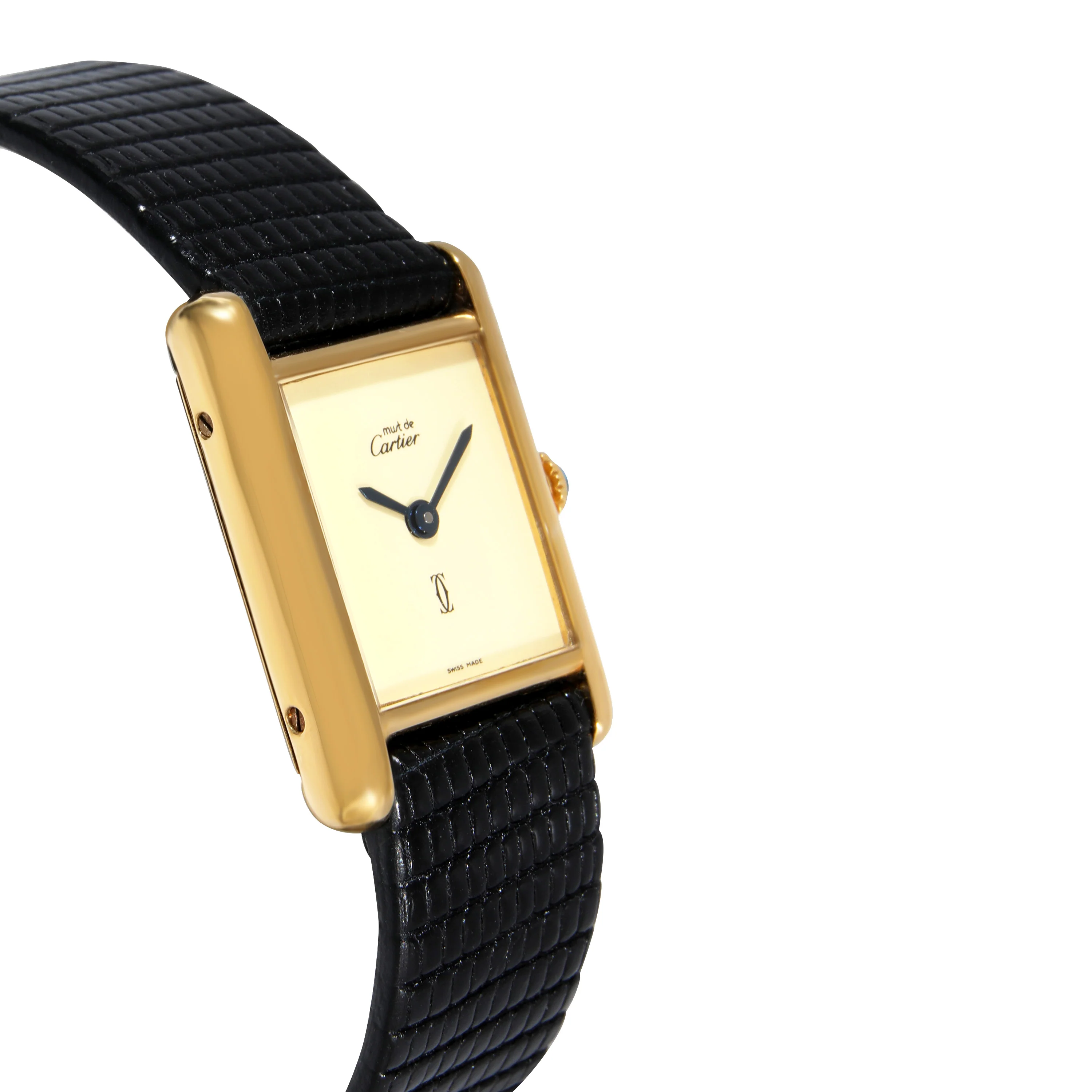 Cartier Tank le must de Cartier Womens Watch in Vermeil - Image 2