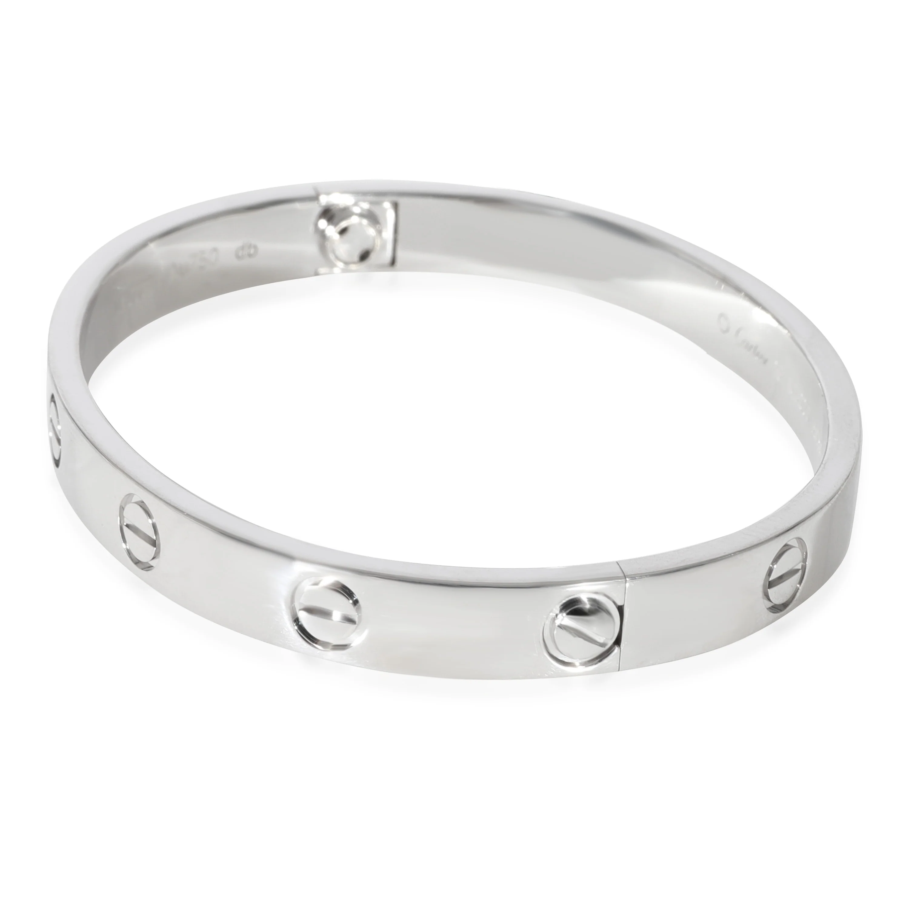 Cartier Love Bracelet in 18k White Gold - Image 2