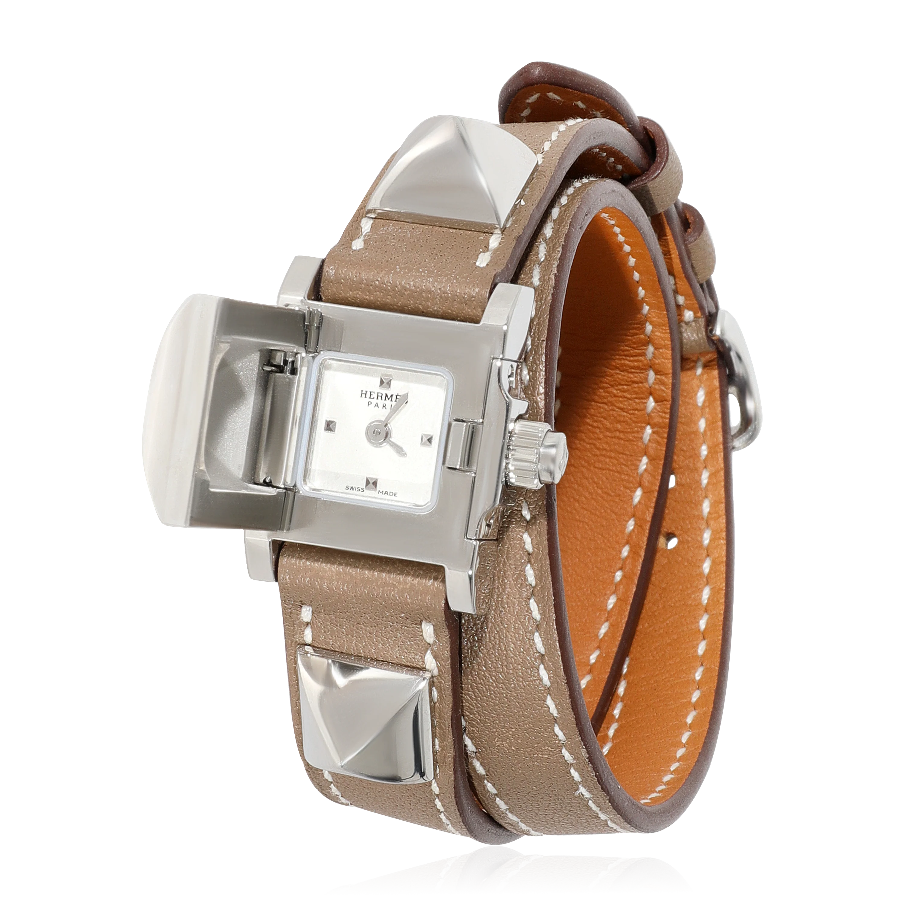Hermès Mini Medor ME2.110 Womens Watch in  Stainless Steel - Image 3