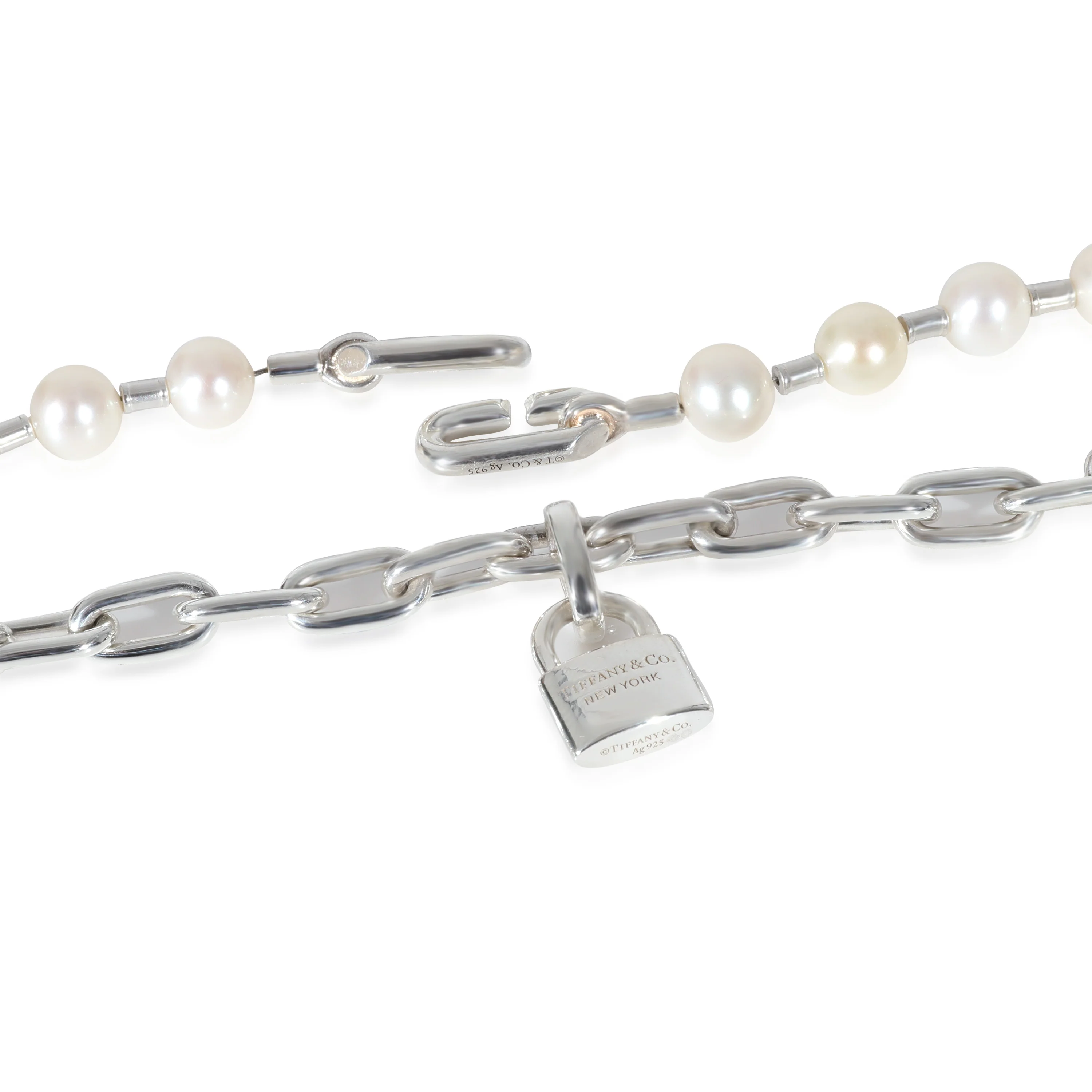 Tiffany & Co. HardWear Pearl Lock Bracelet in Sterling Silver - Image 3