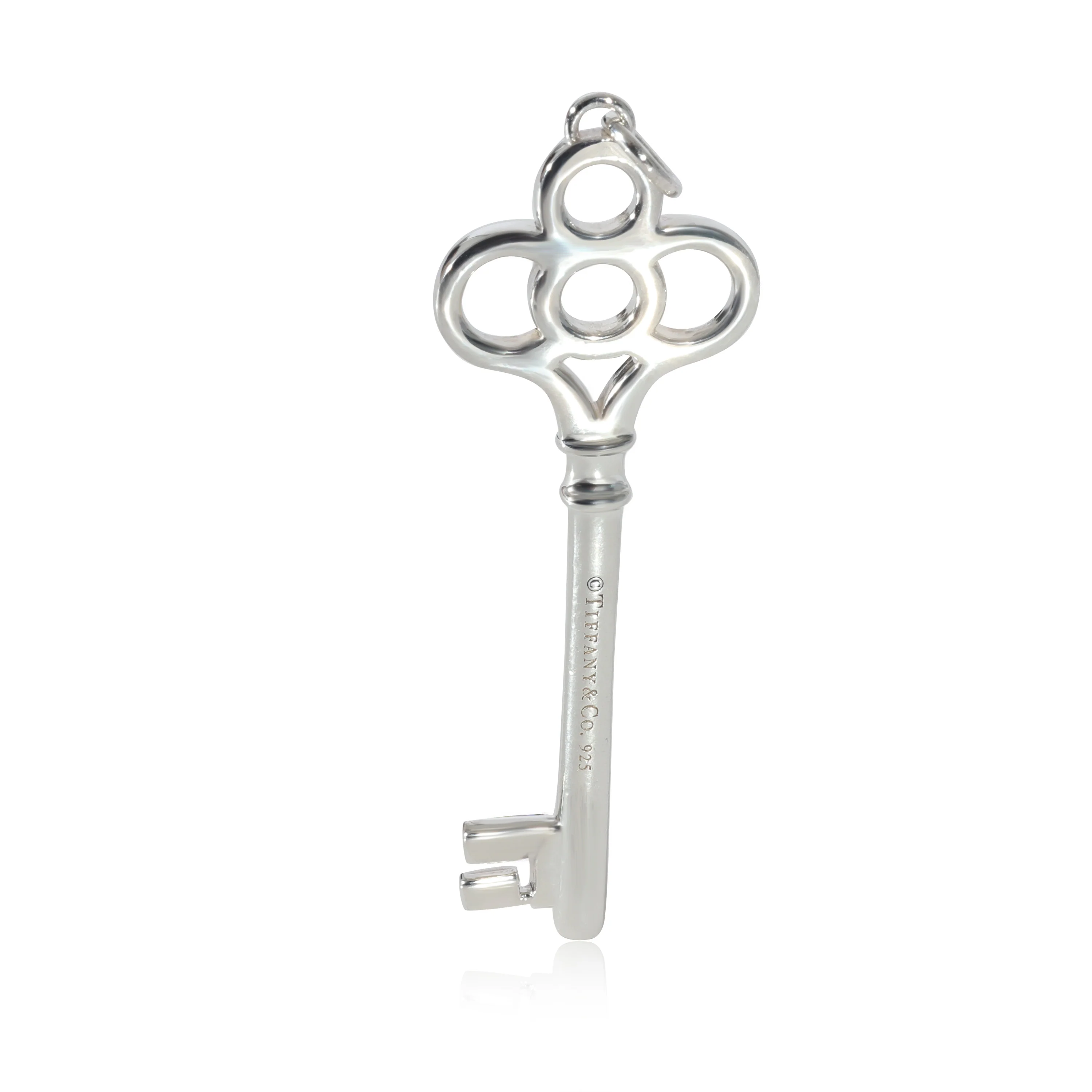 Tiffany & Co Crown Key Pendant in Sterling Silver - Image 3
