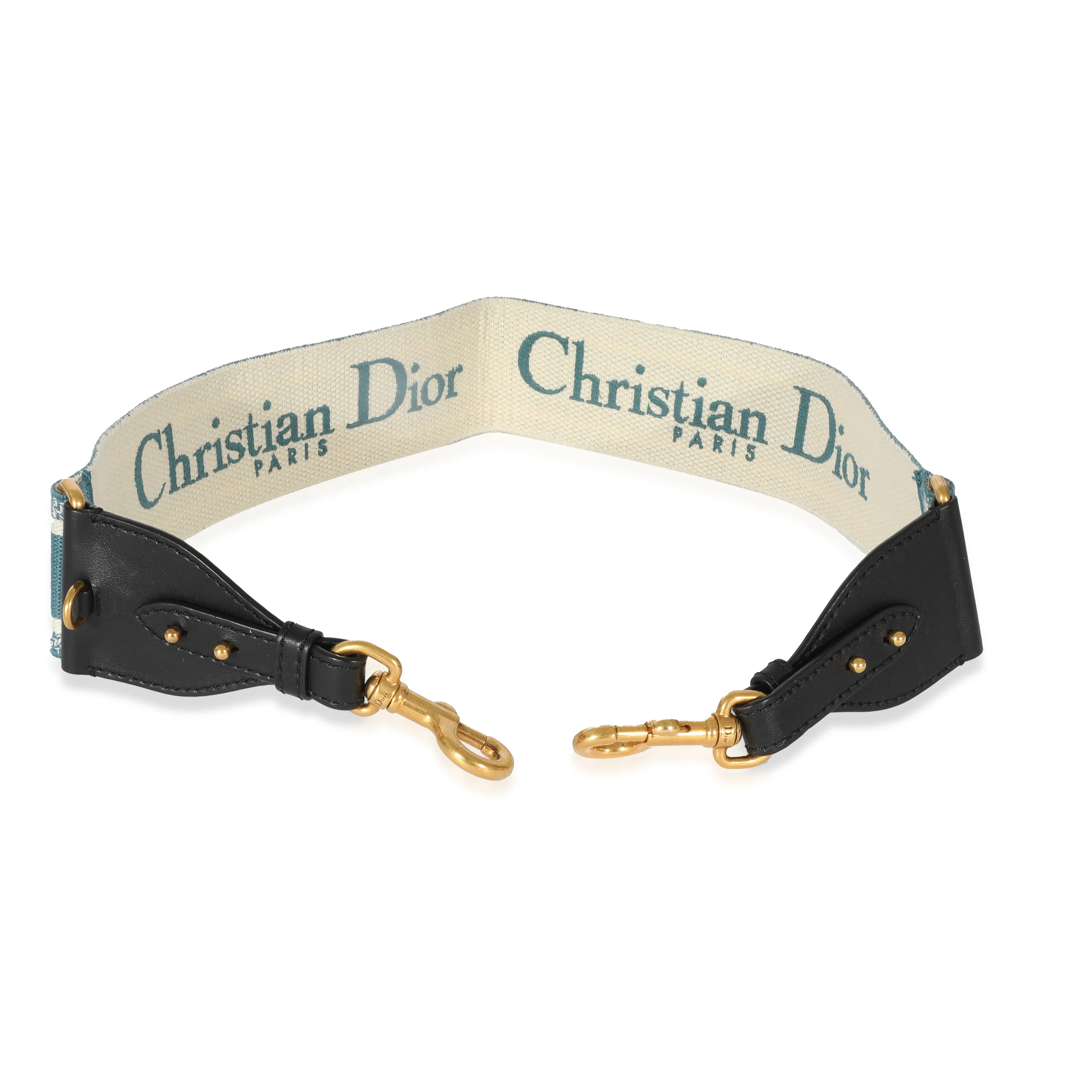 Blue Canvas Logo Embroidered Strap - Image 3