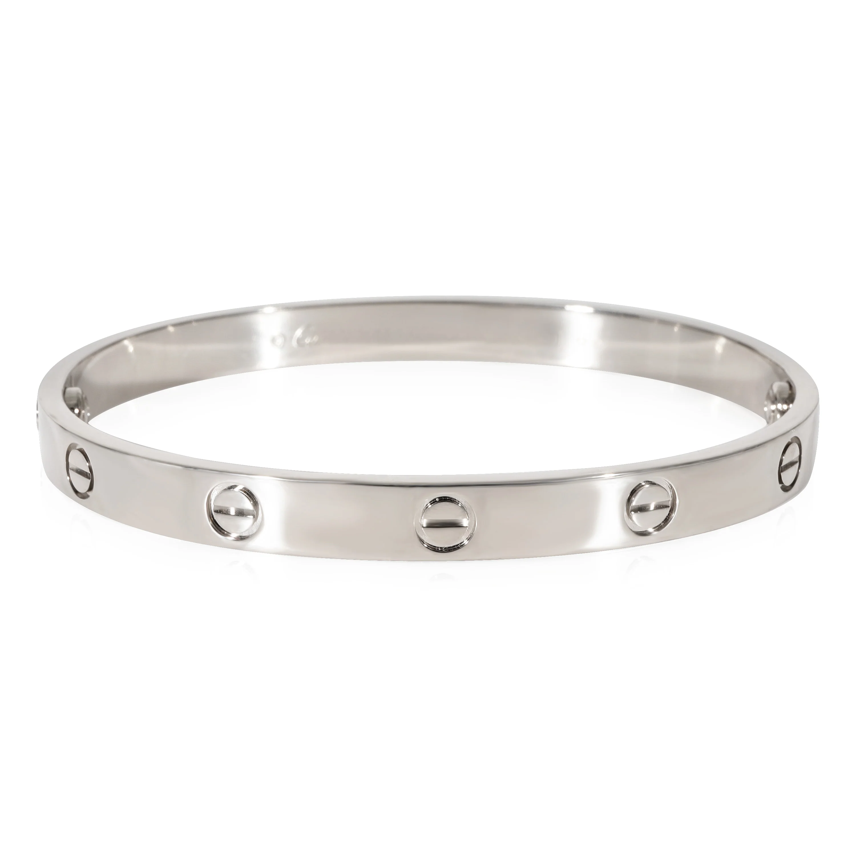 Cartier Love Bracelet in 18k White Gold - Image 2