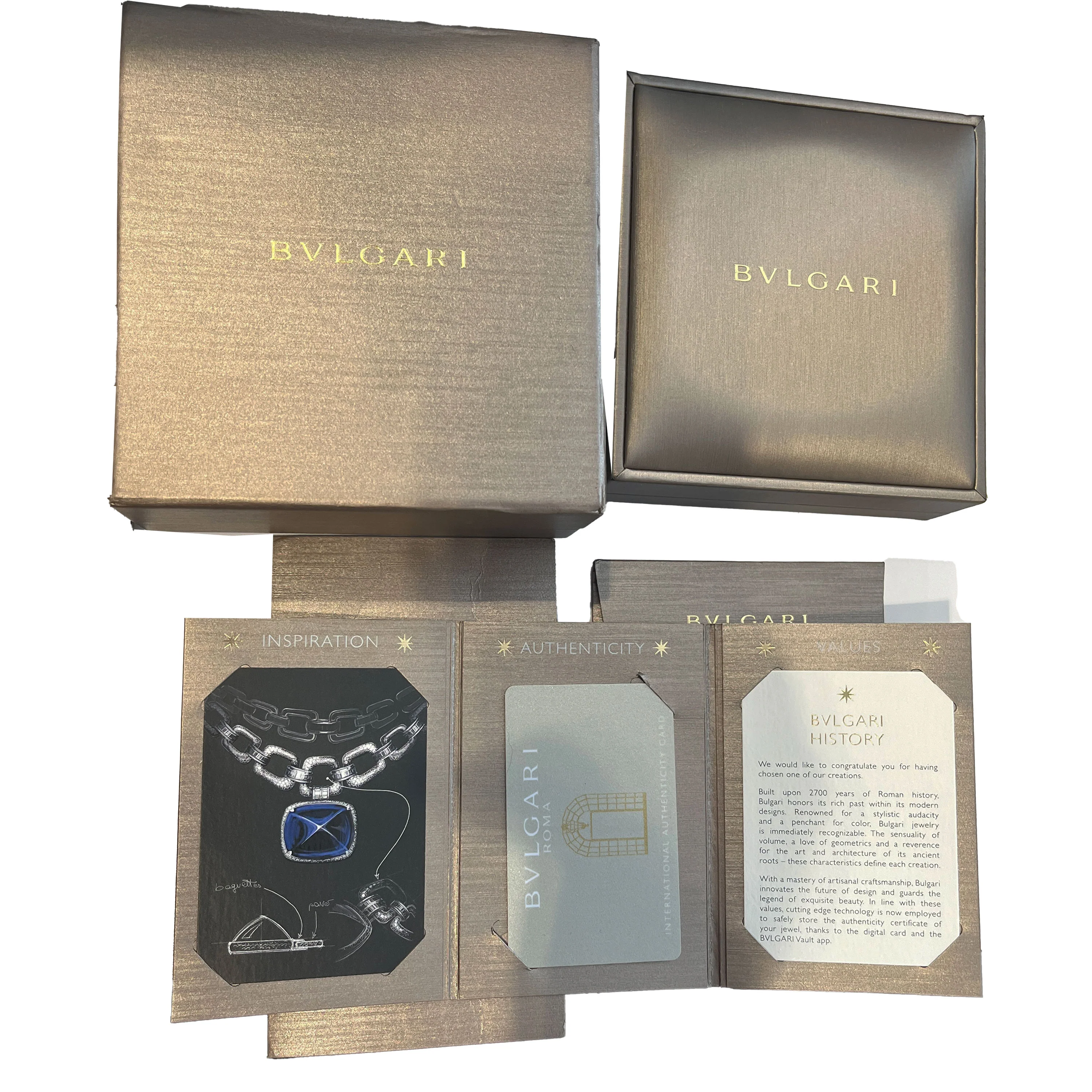 BVLGARI Bvlgari Bvlgari Diamond Necklace in 18k White Gold 0.37 CTW - Image 4