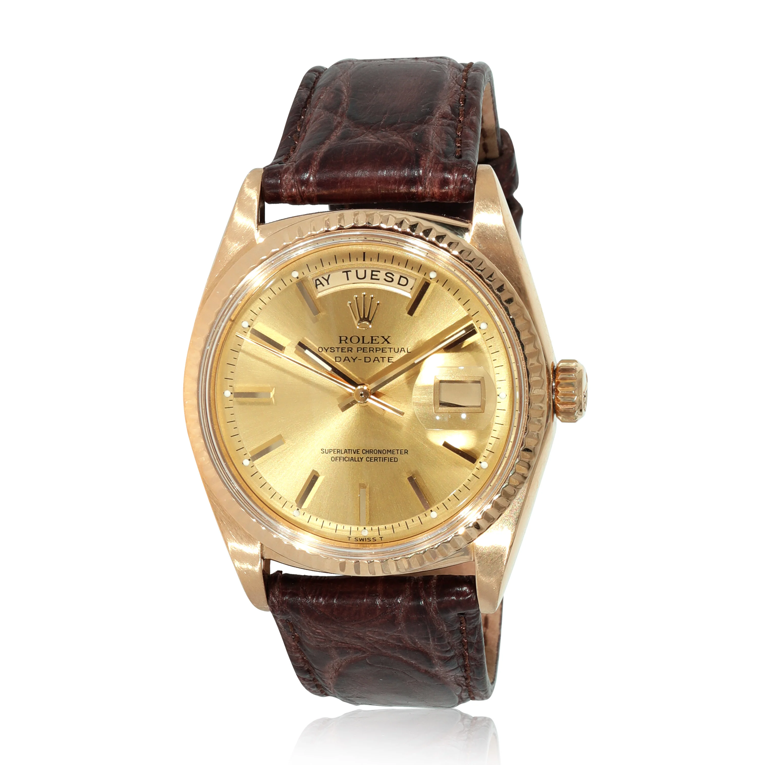 Day-Date 1803 Mens Watch in 18kt Yellow Gold - Image 5