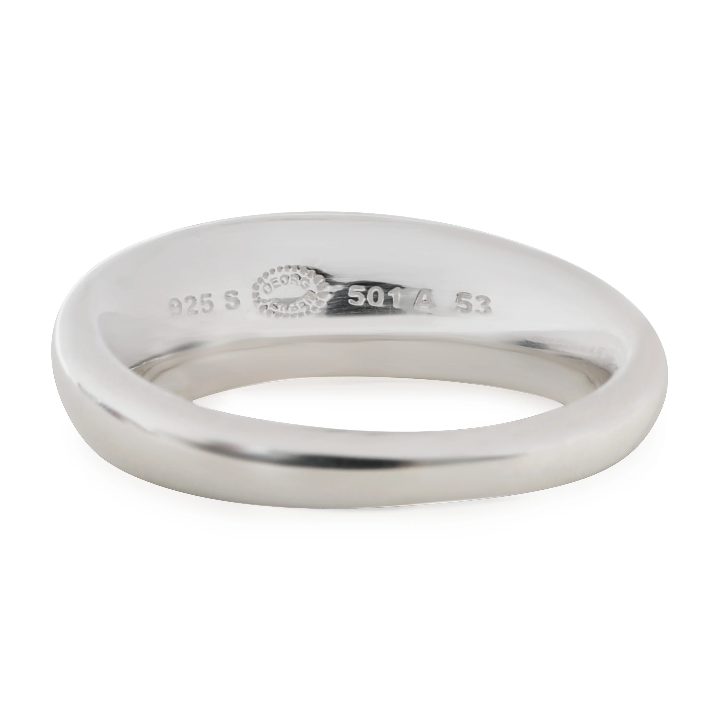 Georg Jensen Regitze Overgaard # 501 A Curve Ring in Sterling Silver - Image 4