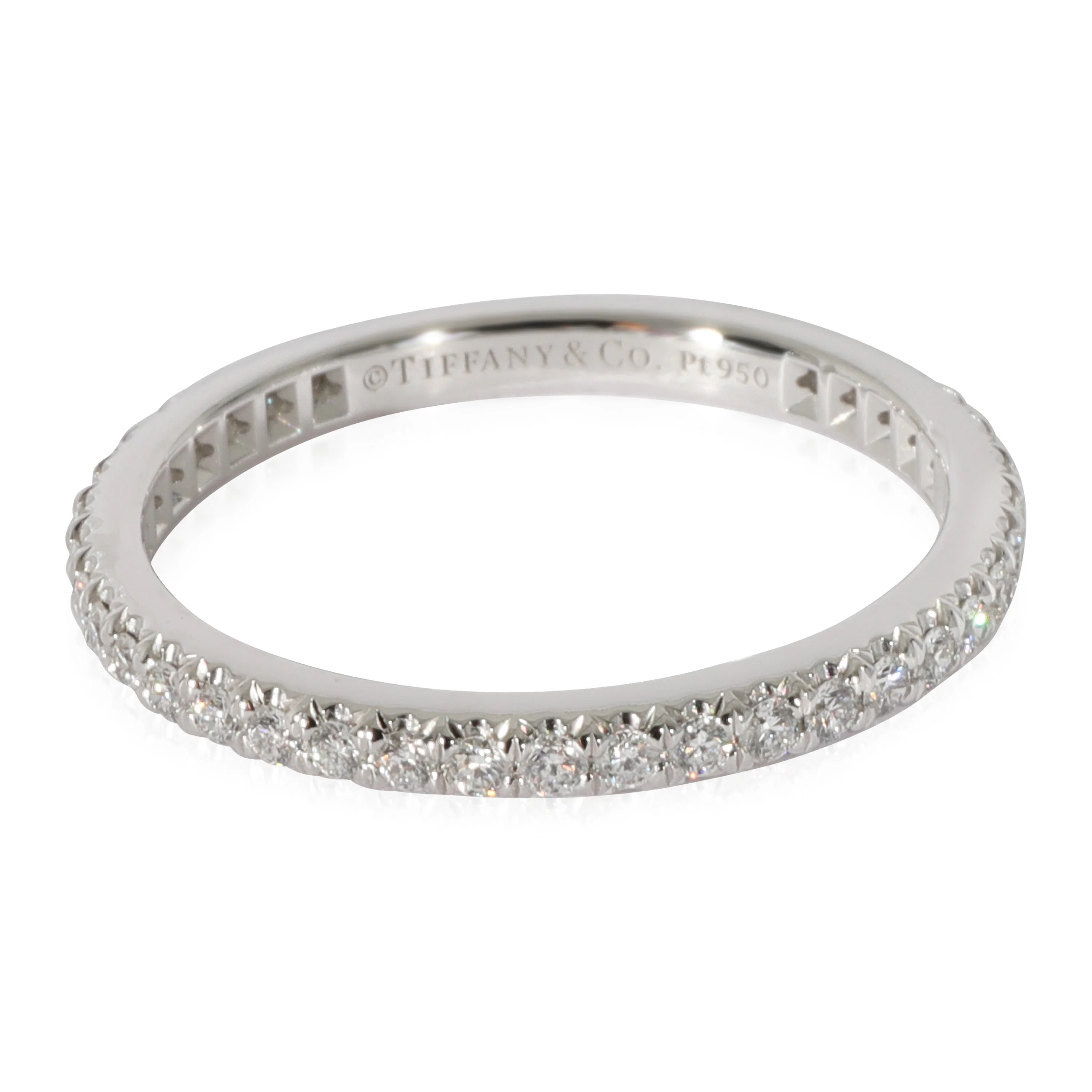 Tiffany & Co. Soleste Diamond Eternity Band in Platinum 0.34 CTW - Image 2