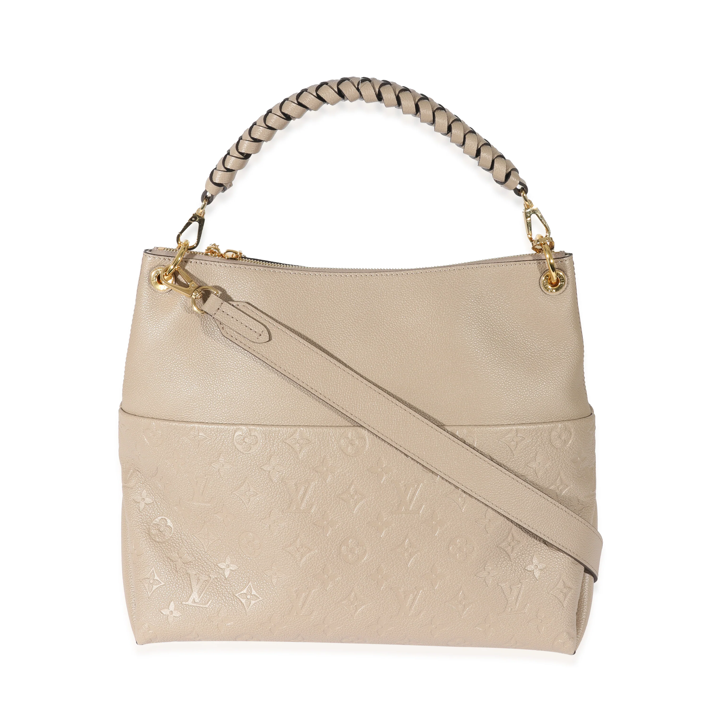 Louis Vuitton Monogram Empreinte Dove Maida Hobo - Image 3