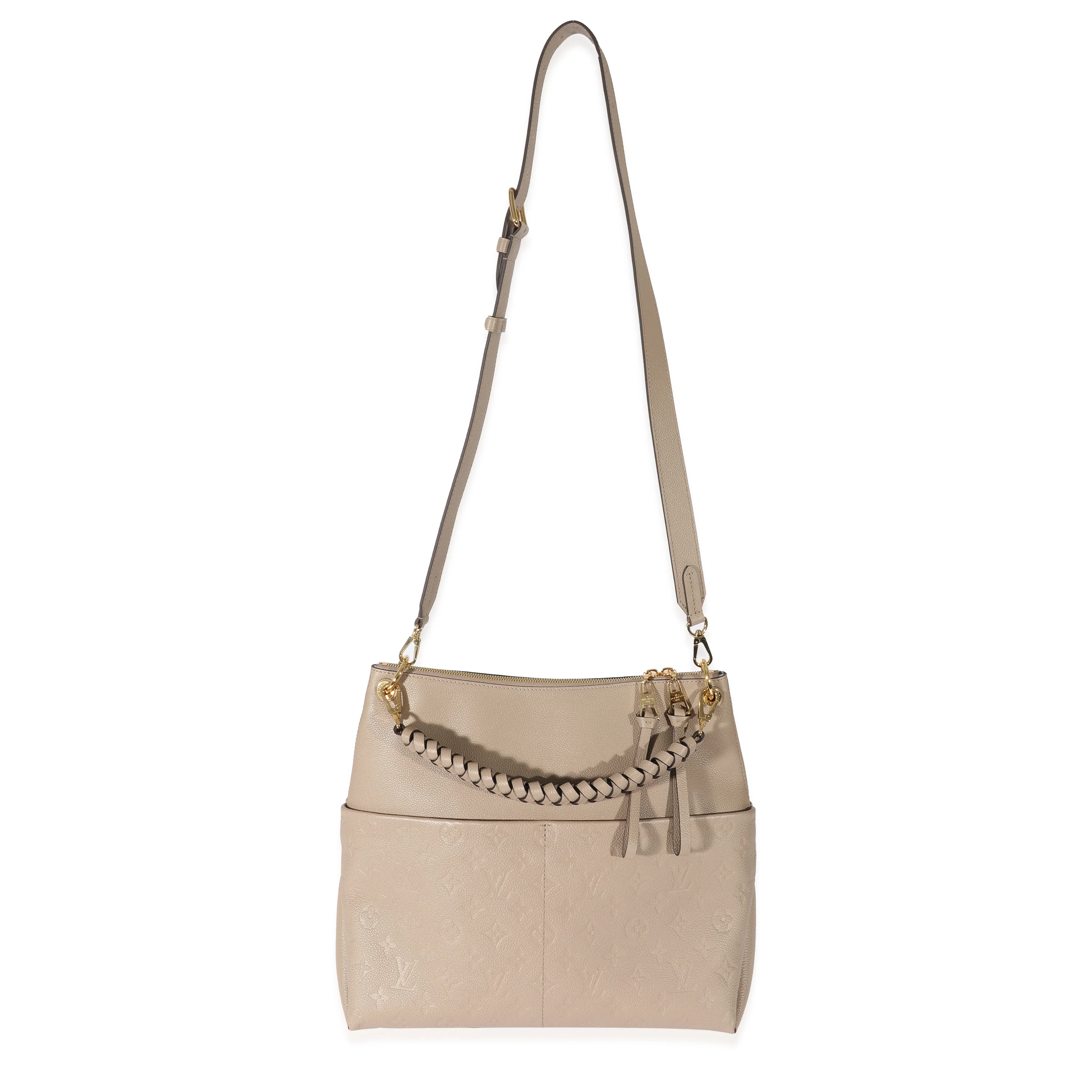 Louis Vuitton Monogram Empreinte Dove Maida Hobo - Image 4