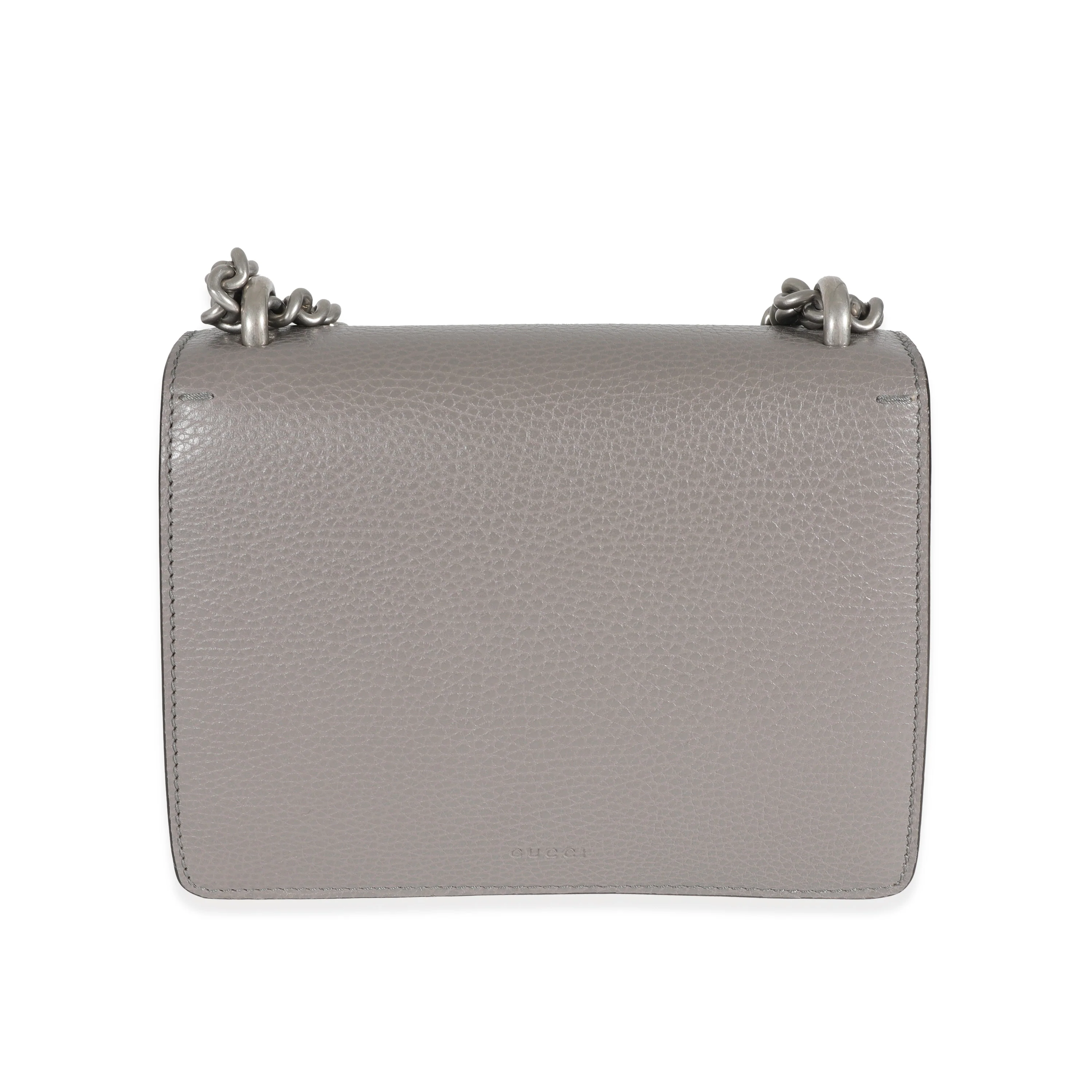 Gucci Grey Leather Mini Dionysus - Image 3