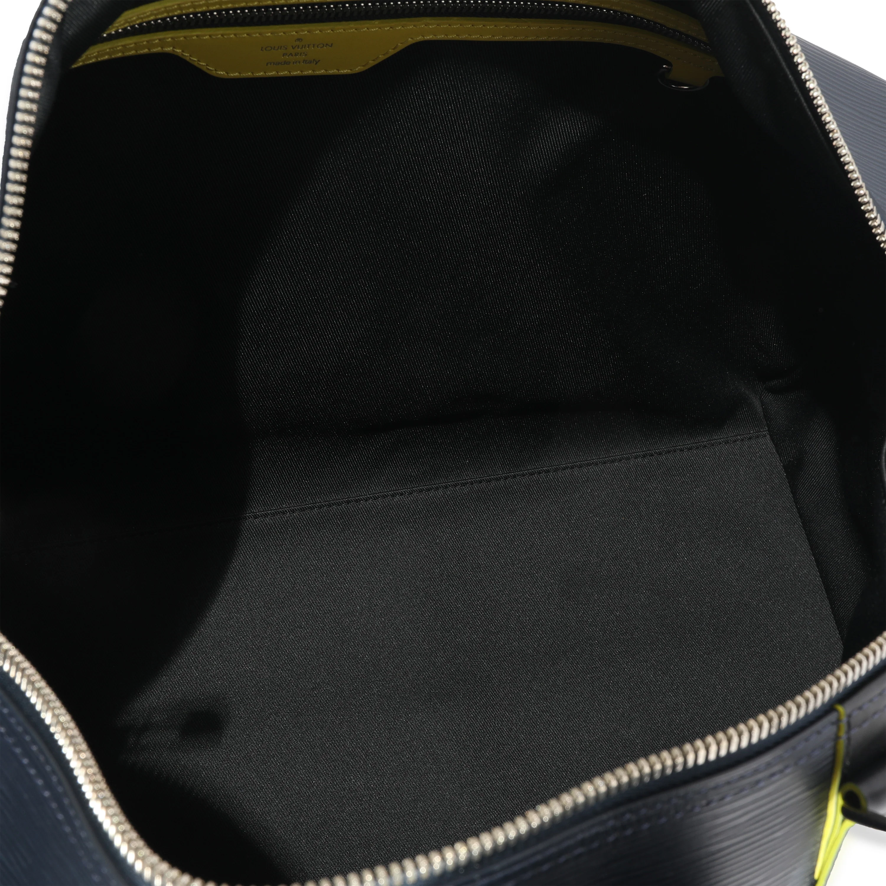 Marine Epi Leather Patchwork Graphite Keepall 50 - Image 8