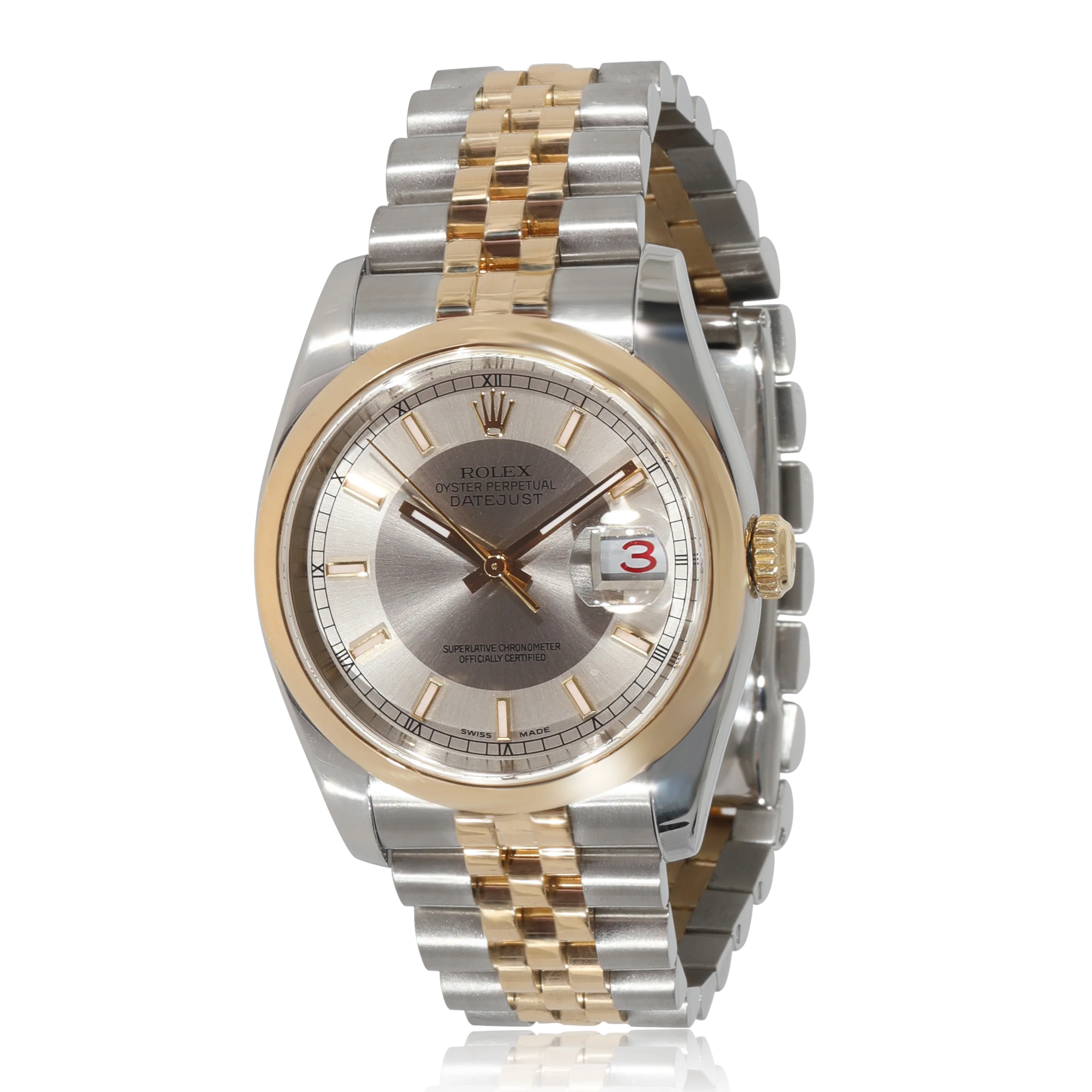 Rolex Datejust 116203 Mens Watch in 18kt Stainless Steel/Yellow Gold