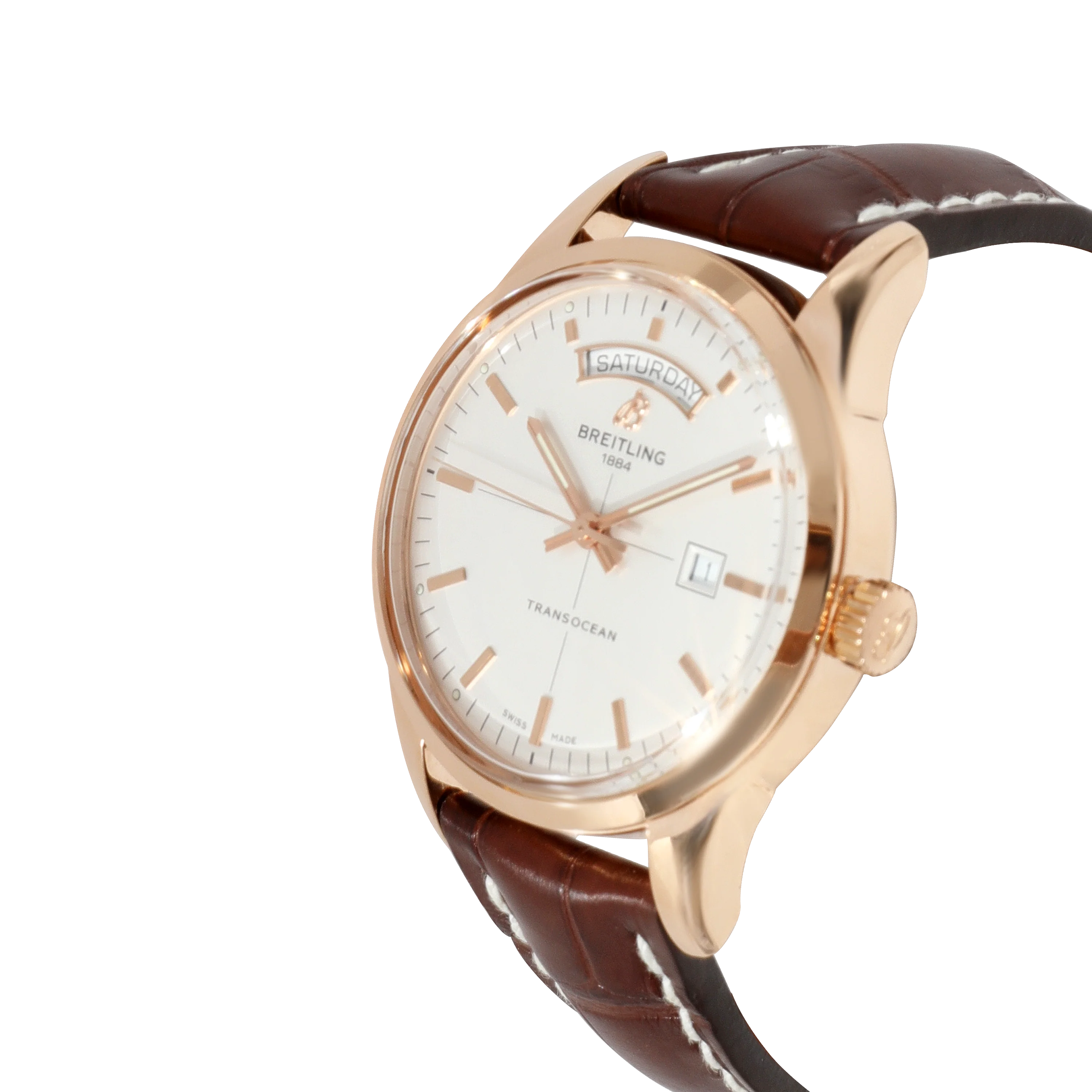 Breitling Transocean Day-Date R4531012/G752 Mens Watch in 18kt Rose Gold - Image 3
