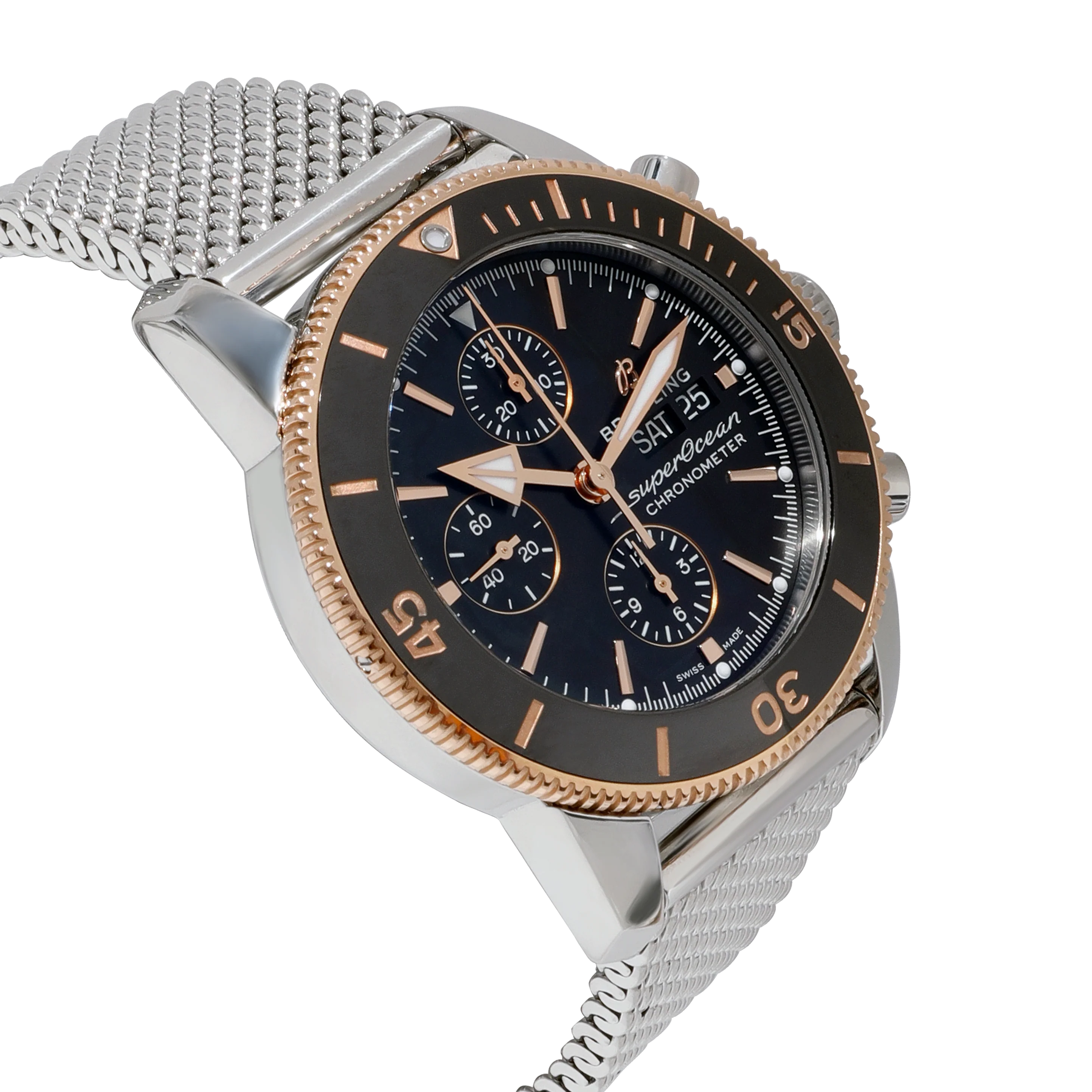 Breitling Superocean Heritage II U13313121B1A1 Mens Watch in 18kt Rose Gold/Sta - Image 2