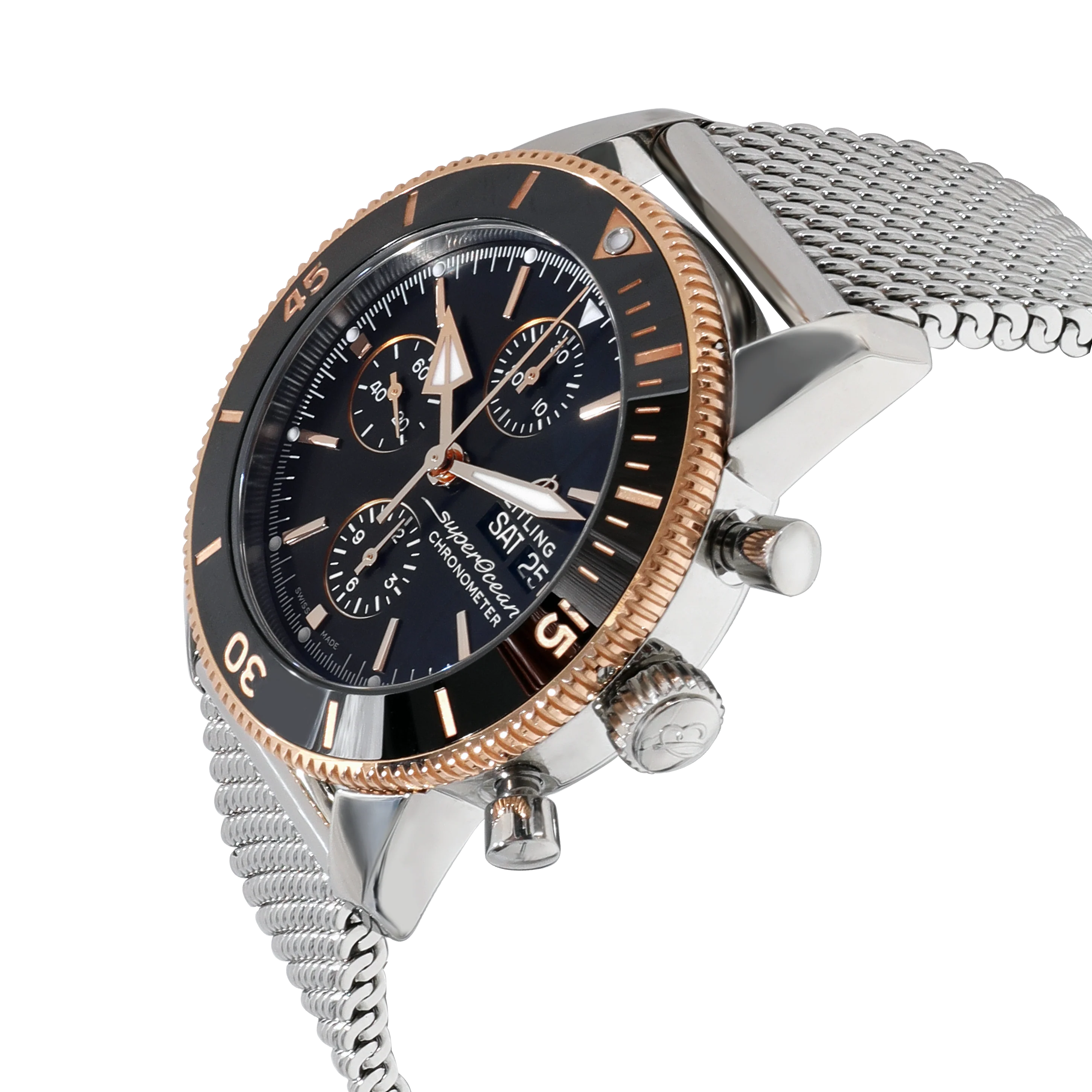 Breitling Superocean Heritage II U13313121B1A1 Mens Watch in 18kt Rose Gold/Sta - Image 3