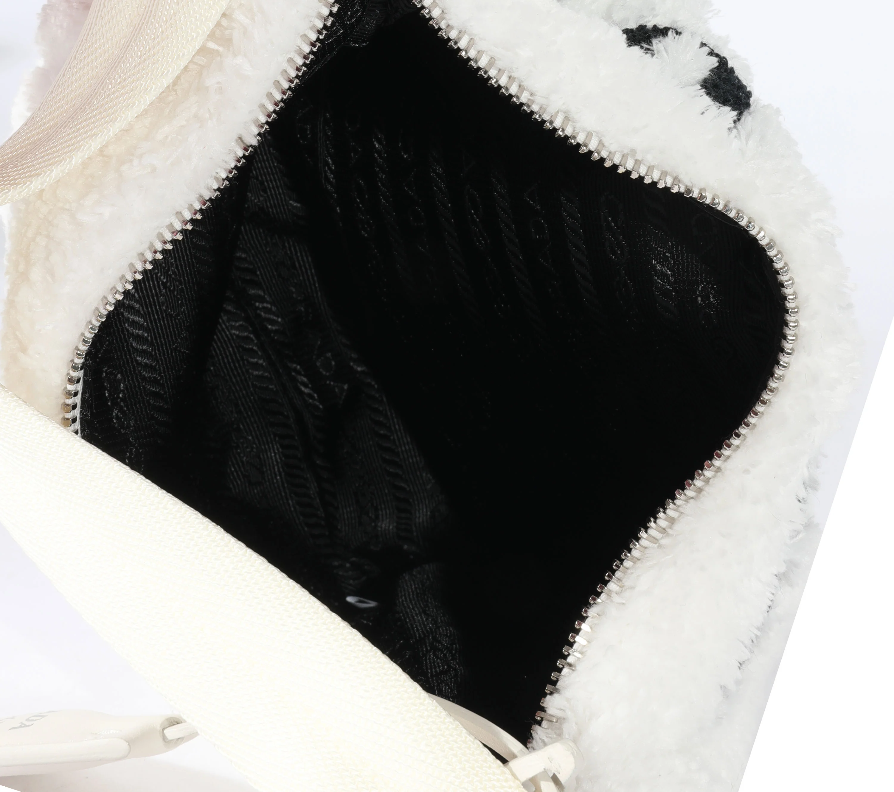 Prada White Terry Re-Edition 2000 Mini Bag - Image 7