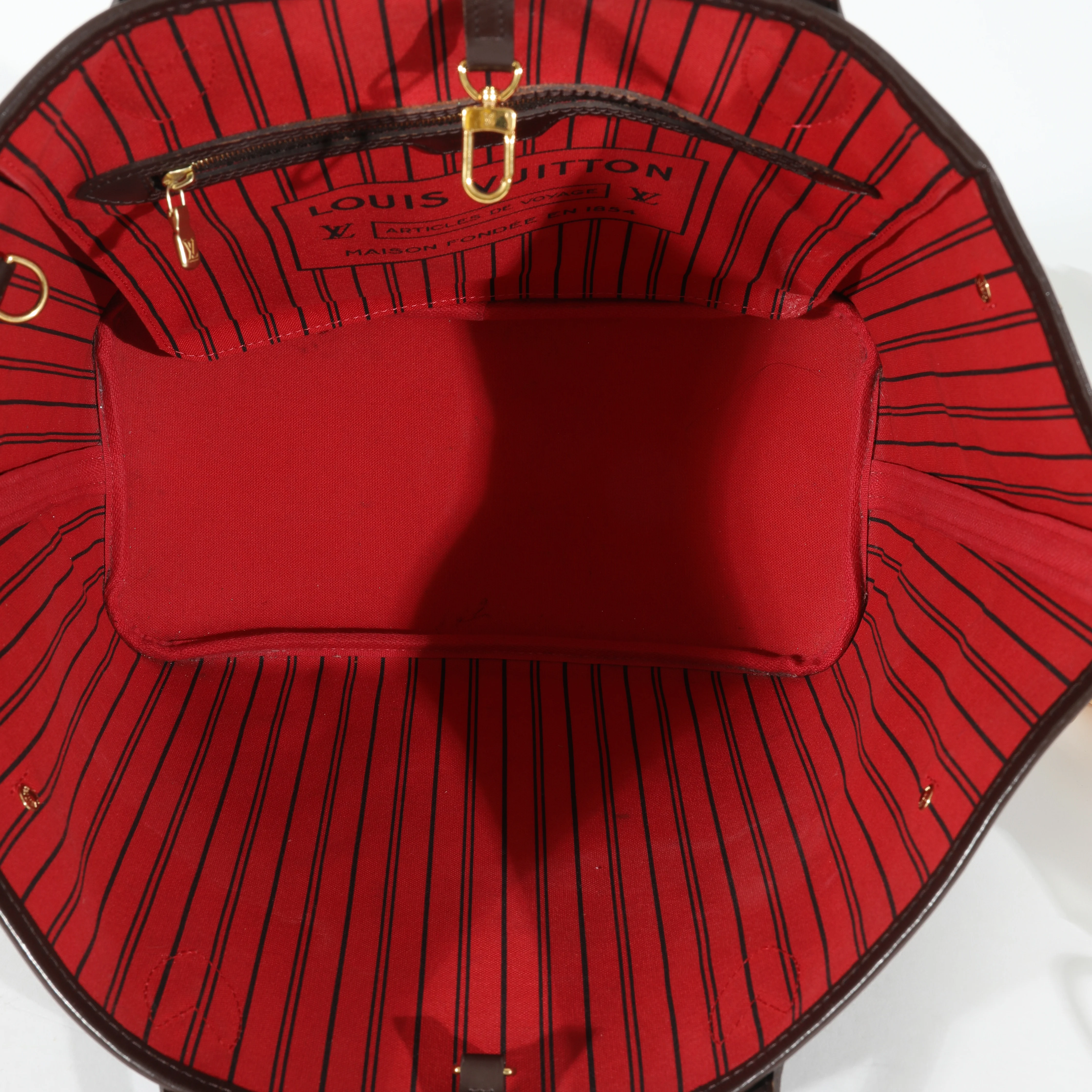 Louis Vuitton Damier Ebene Canvas Neverfull MM - Image 7