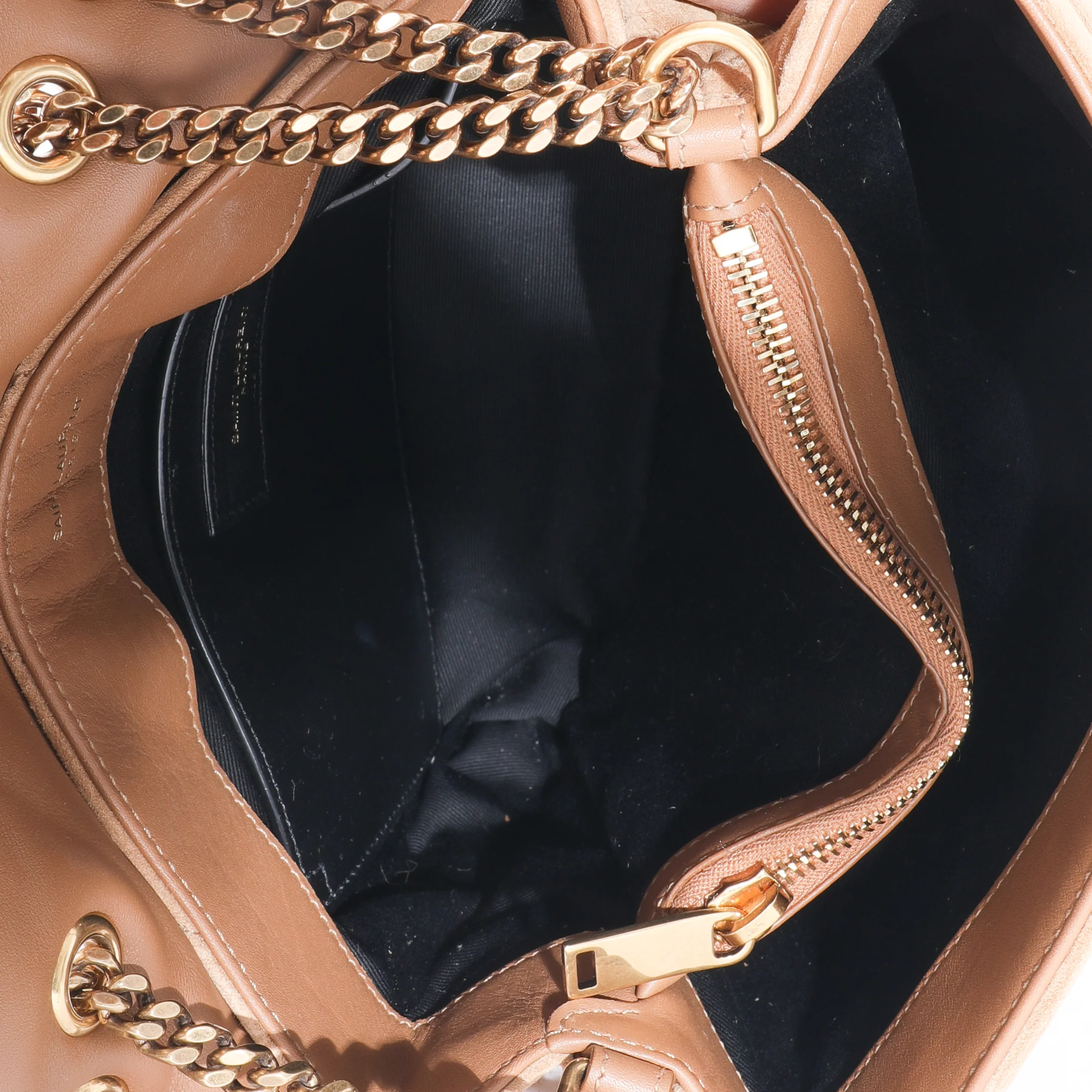 Saint Laurent Cinnamon Suede Small Loulou - Image 8