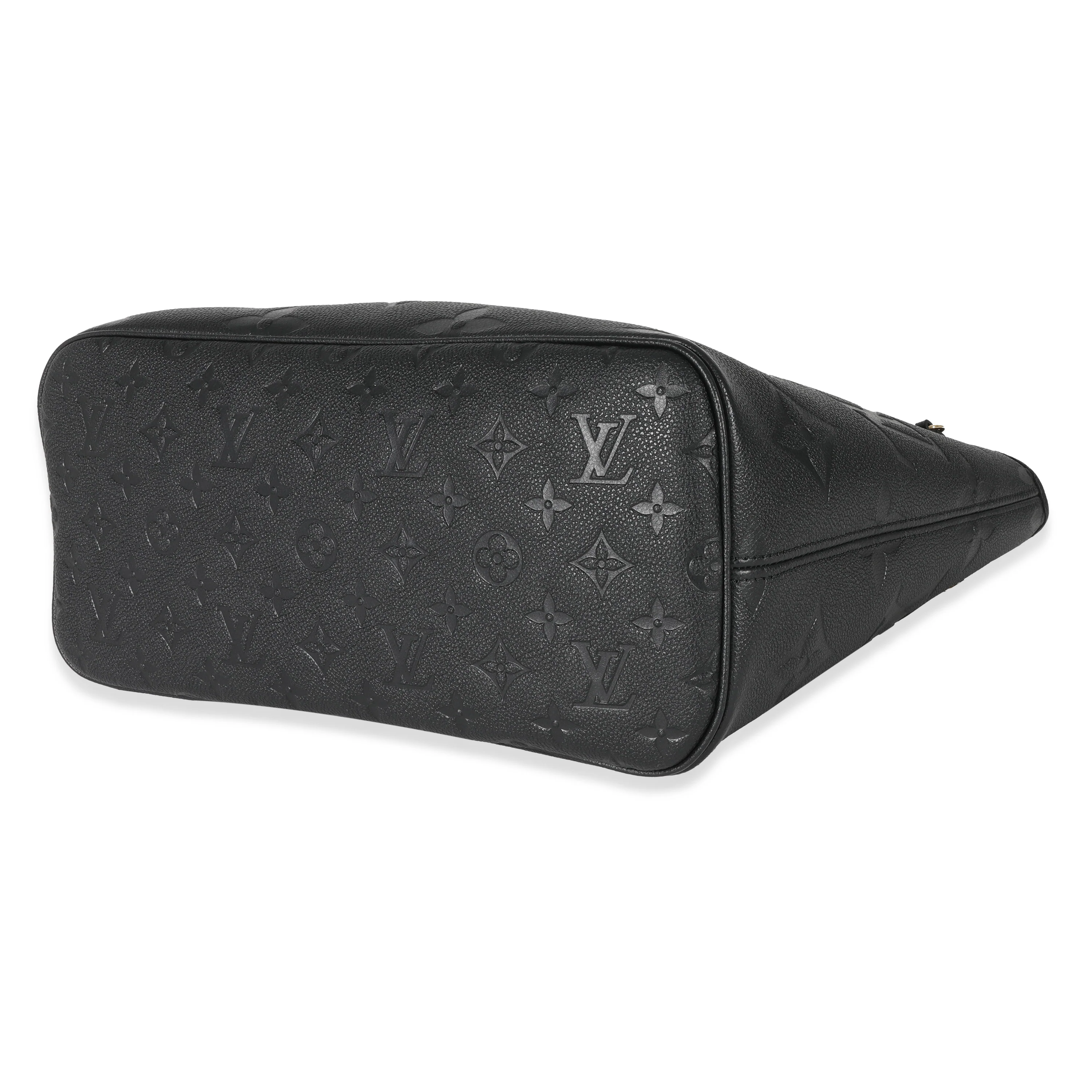 Louis Vuitton Black Empreinte Neverfull MM - Image 6