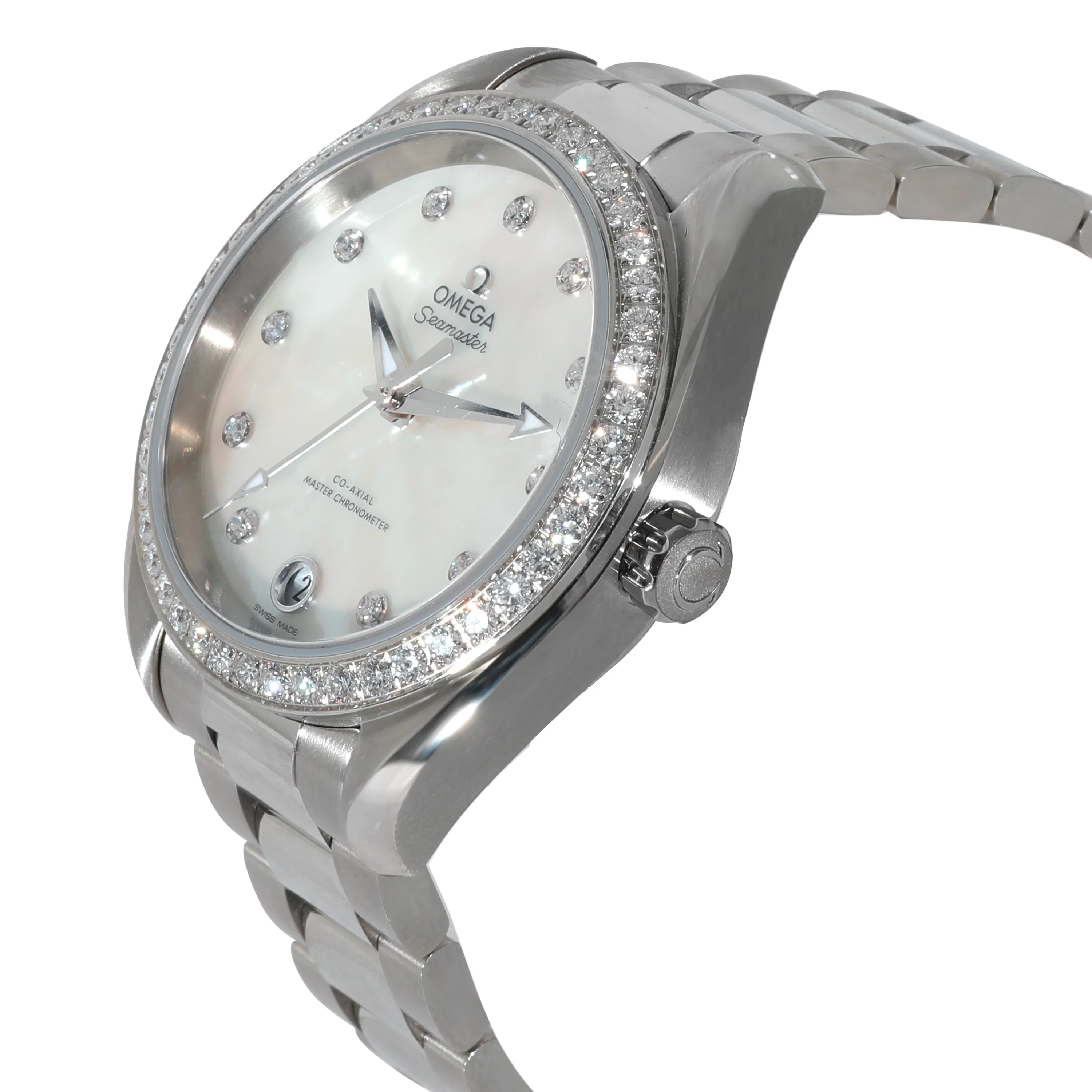 Omega Seamaster Aqua Terra 220.15.34.20.55.001 Womens Watch in  Stainless Steel - Image 3