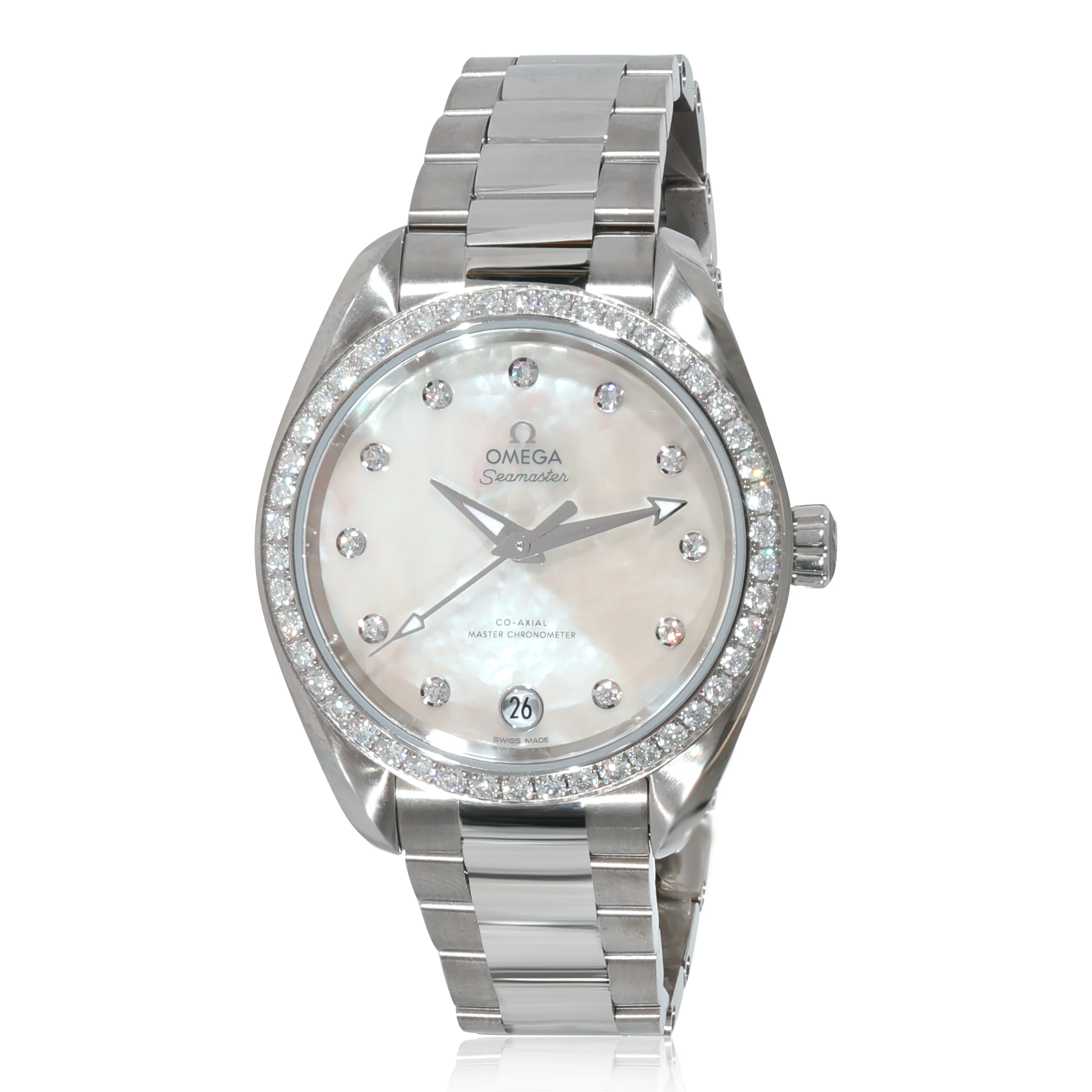 Omega Seamaster Aqua Terra 220.15.34.20.55.001 Womens Watch in  Stainless Steel - Image 6