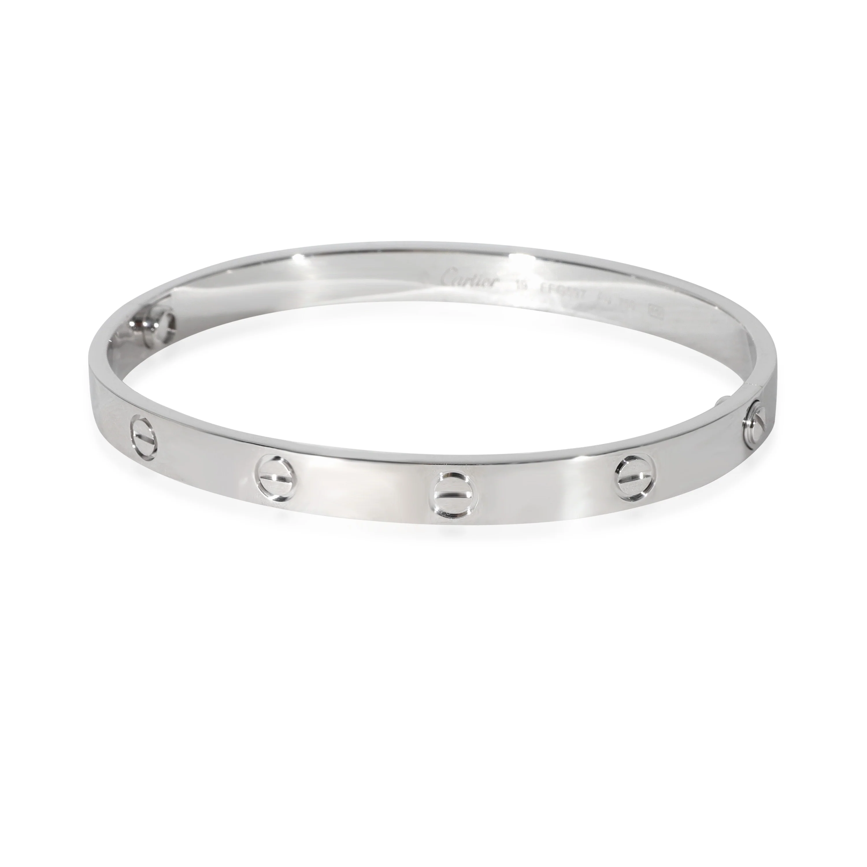 Cartier Love Bracelet in 18k White Gold - Image 2