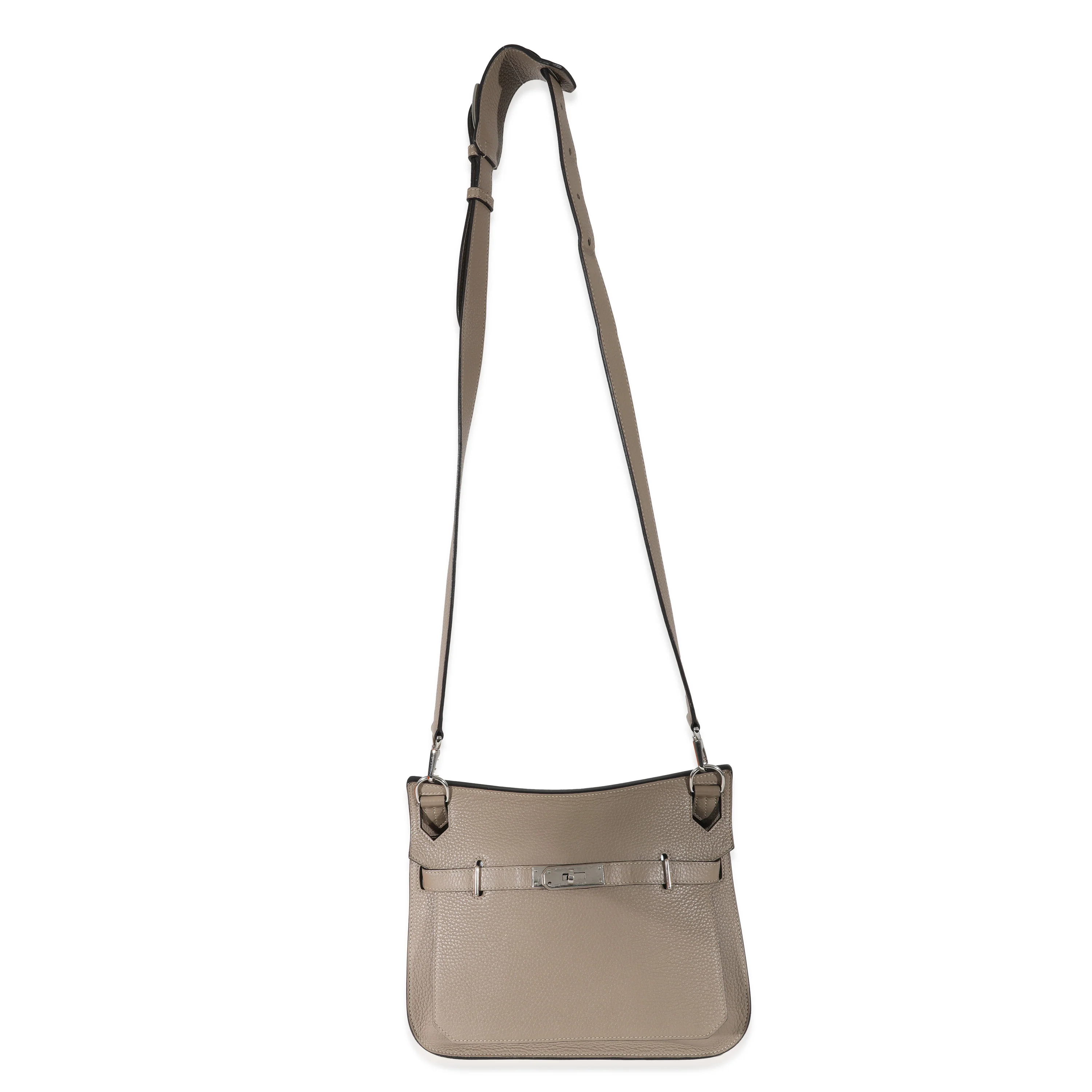 Hermes Clemence Gris Tourterelle Jypsiere 28 PHW - Image 4