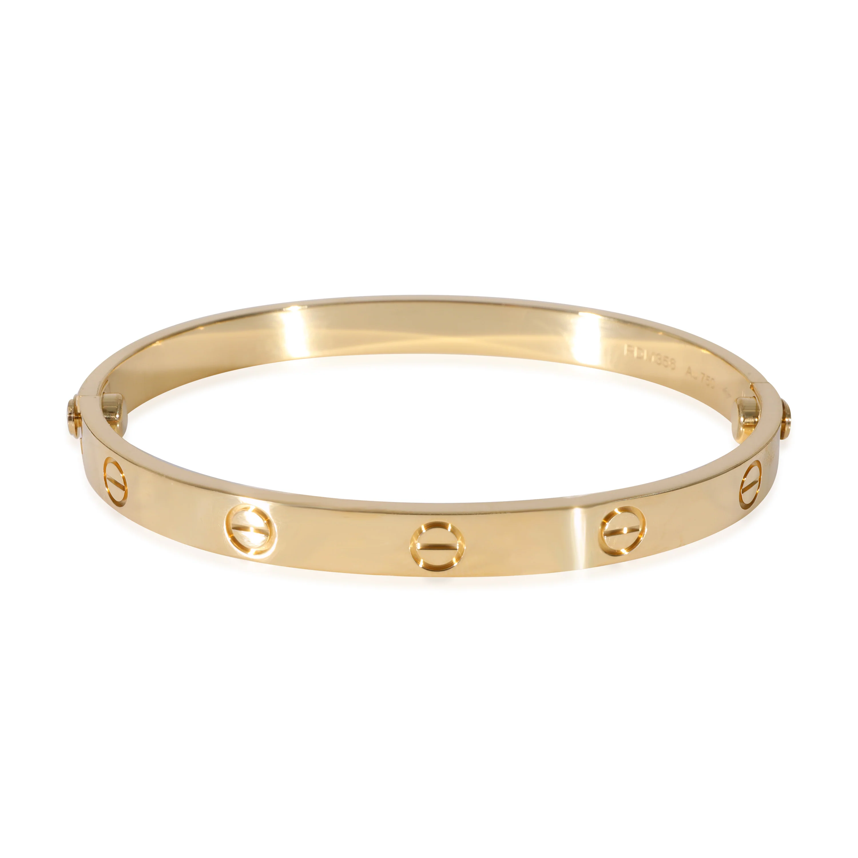 Cartier Love Bracelet in 18K Yellow Gold - Image 4