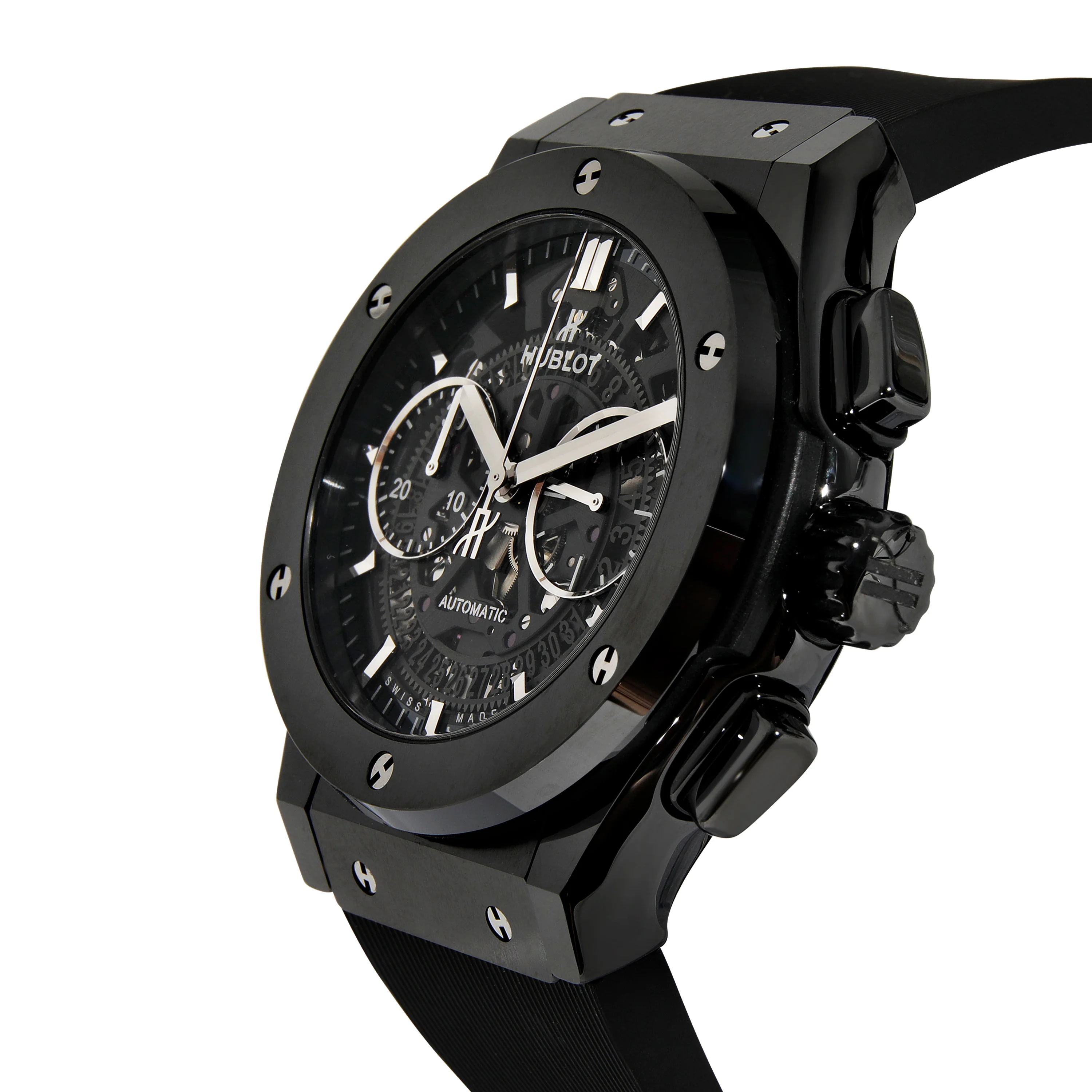 Hublot Classic Fusion Aerofusion Black Magic 525.CM.0170.RX Mens Watch in  Cera - Image 3
