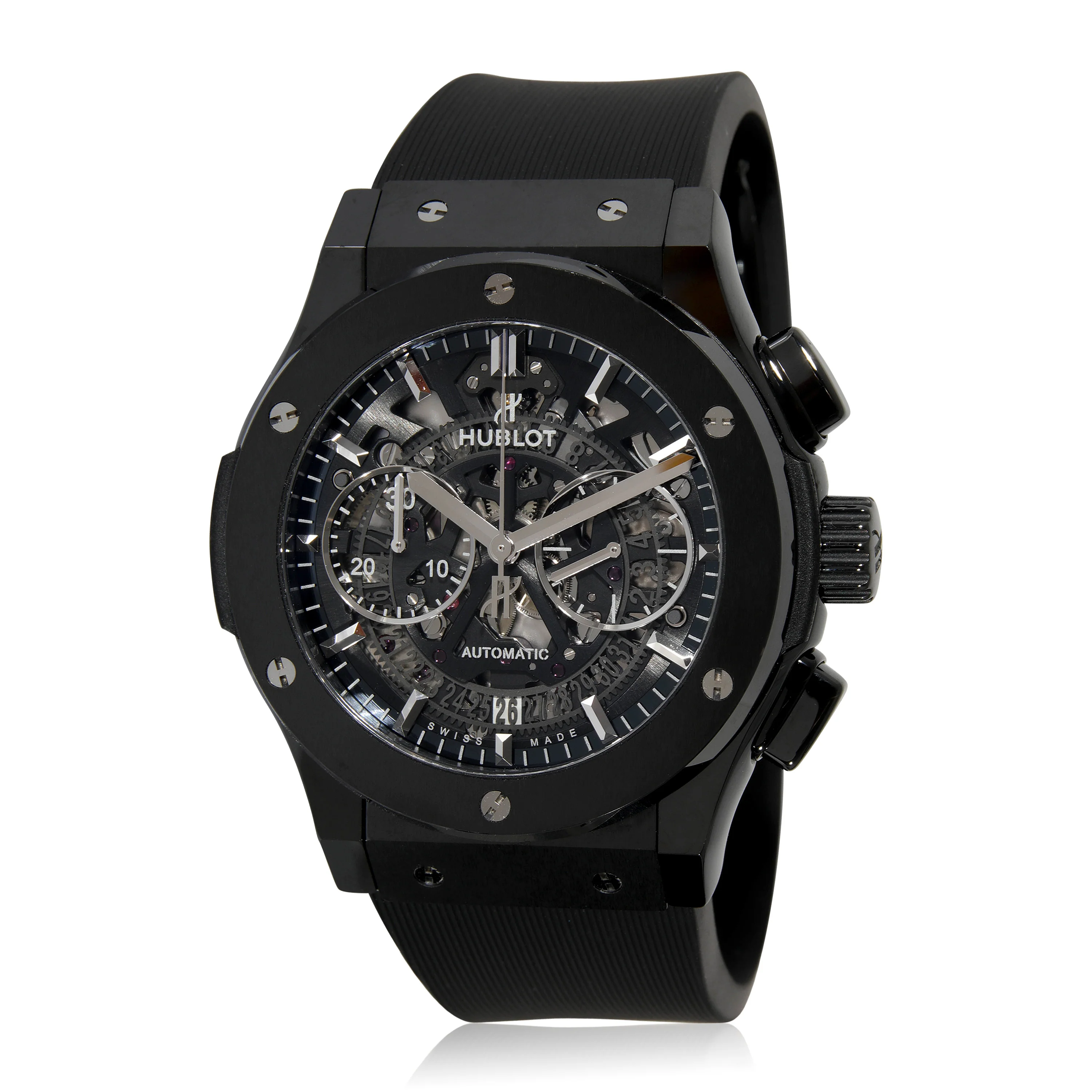 Hublot Classic Fusion Aerofusion Black Magic 525.CM.0170.RX Mens Watch in  Cera - Image 5