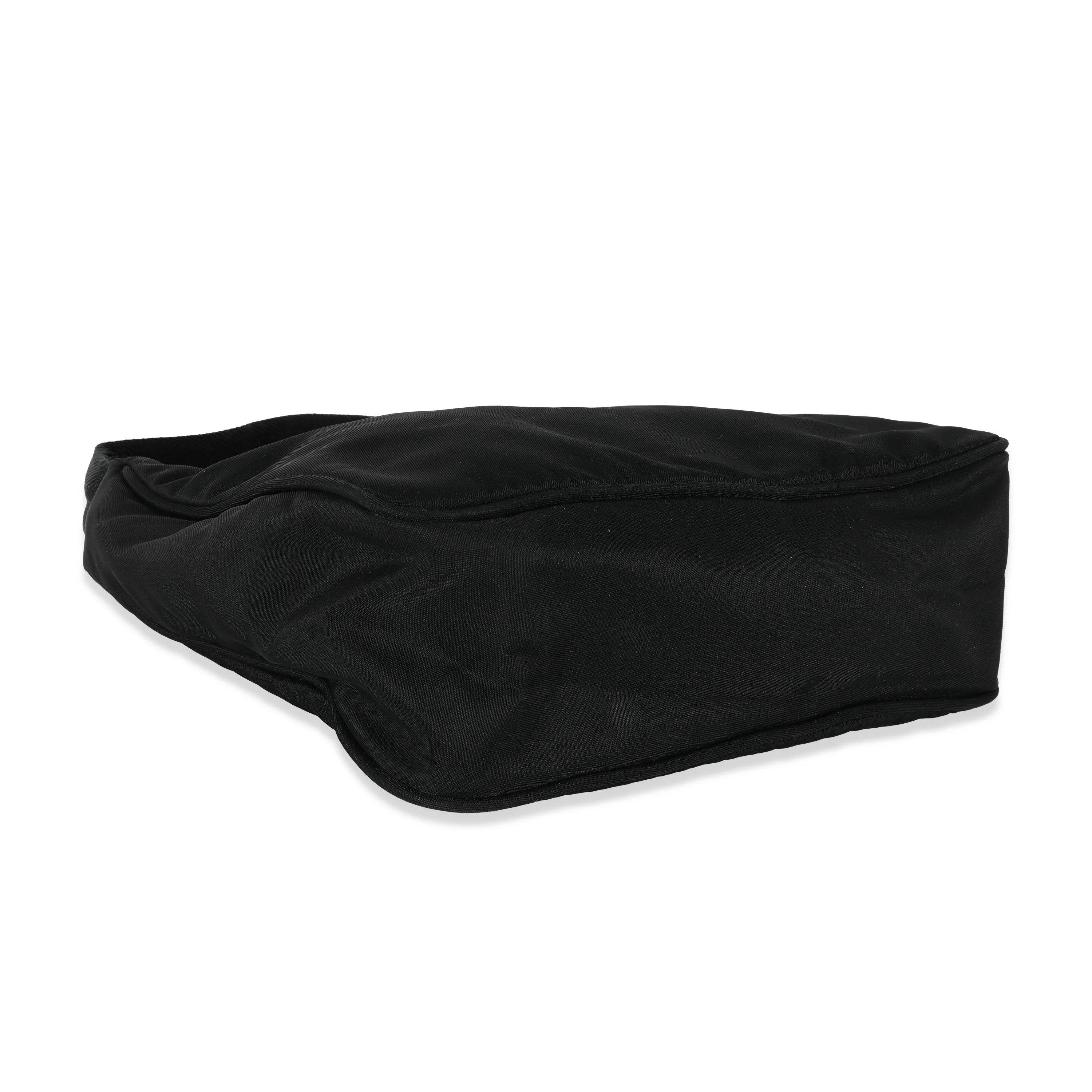 Prada Black Tessuto Nylon Vela Pochette - Image 5