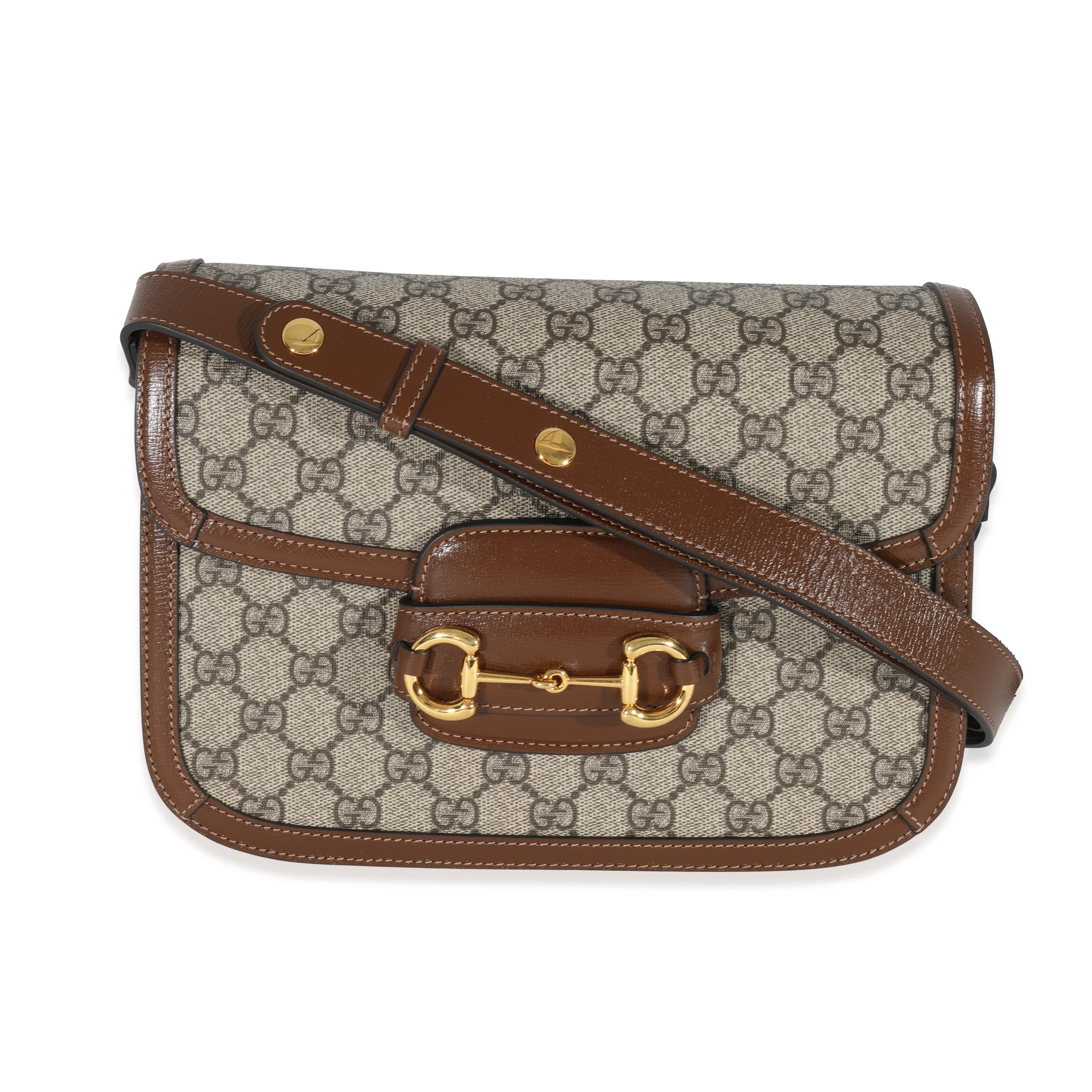 Gucci GG Canvas Horsebit 1955 Shoulder Bag
