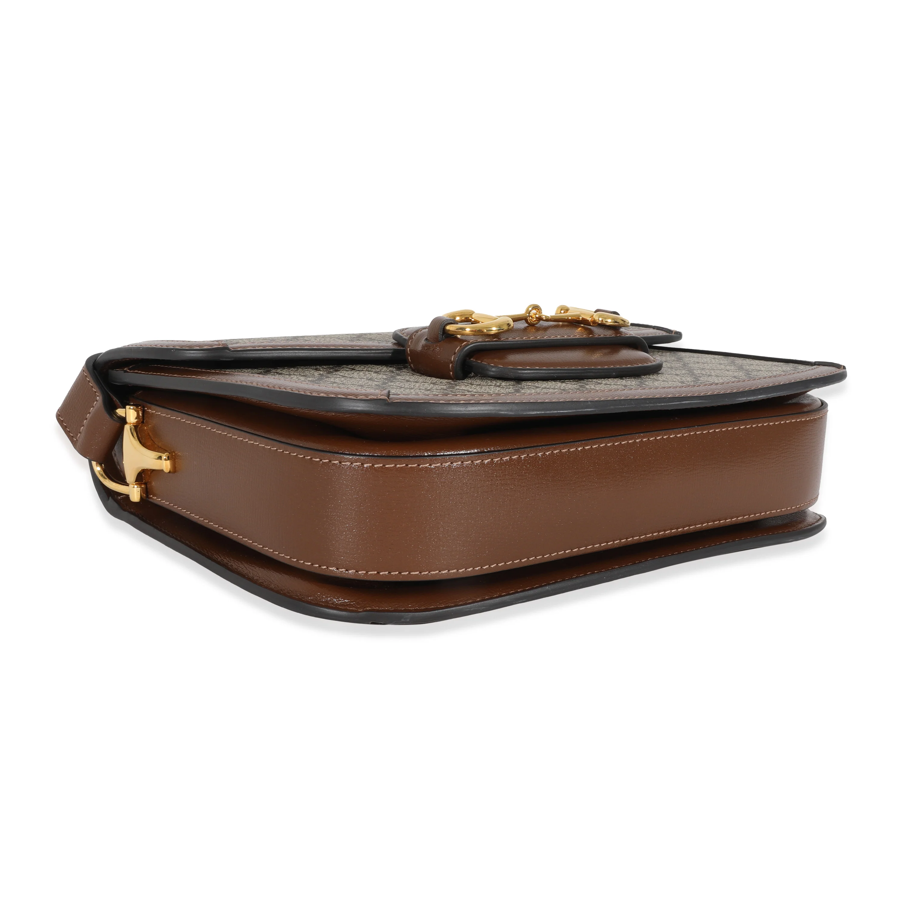 Gucci GG Canvas Horsebit 1955 Shoulder Bag - Image 6
