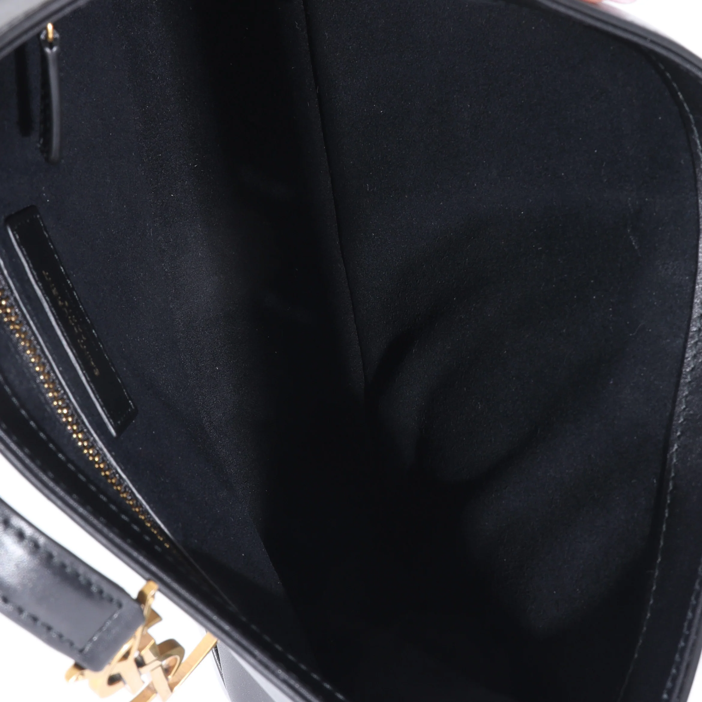 Saint Laurent Black Smooth Leather Le 5 A 7 Hobo - Image 7