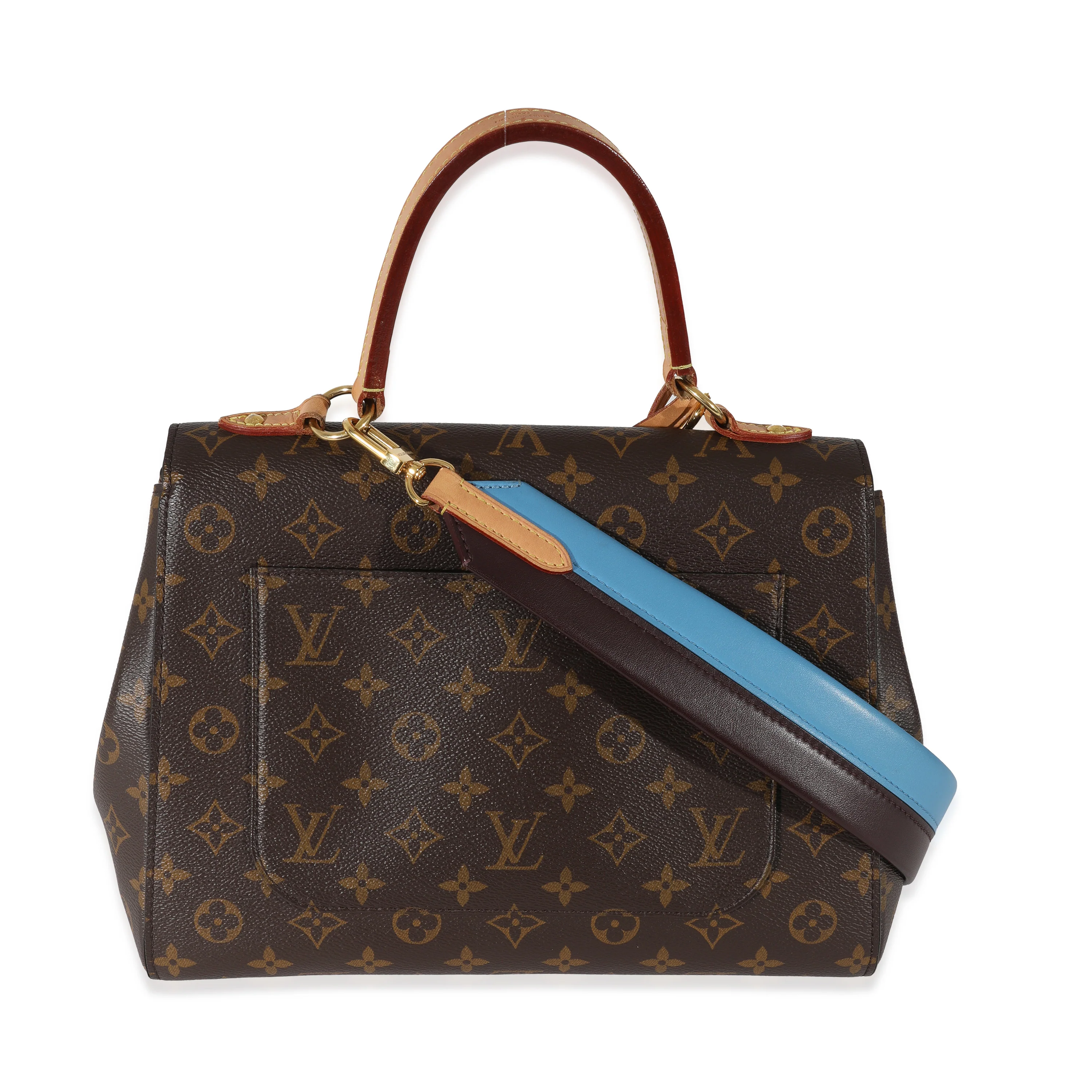Monogram Canvas Blue Glacial Cluny MM - Image 3