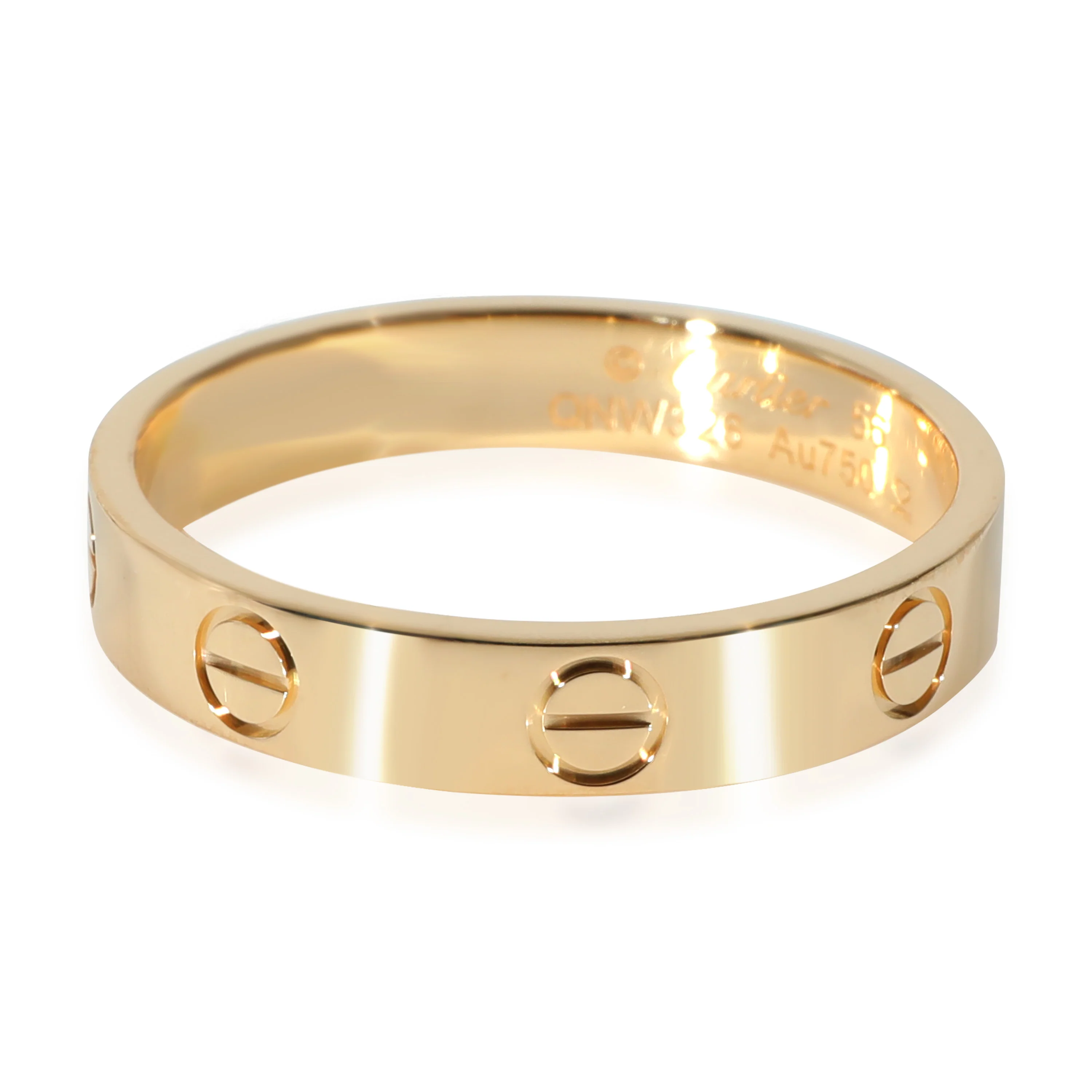 Cartier Love Wedding Band in 18k Yellow Gold - Image 3