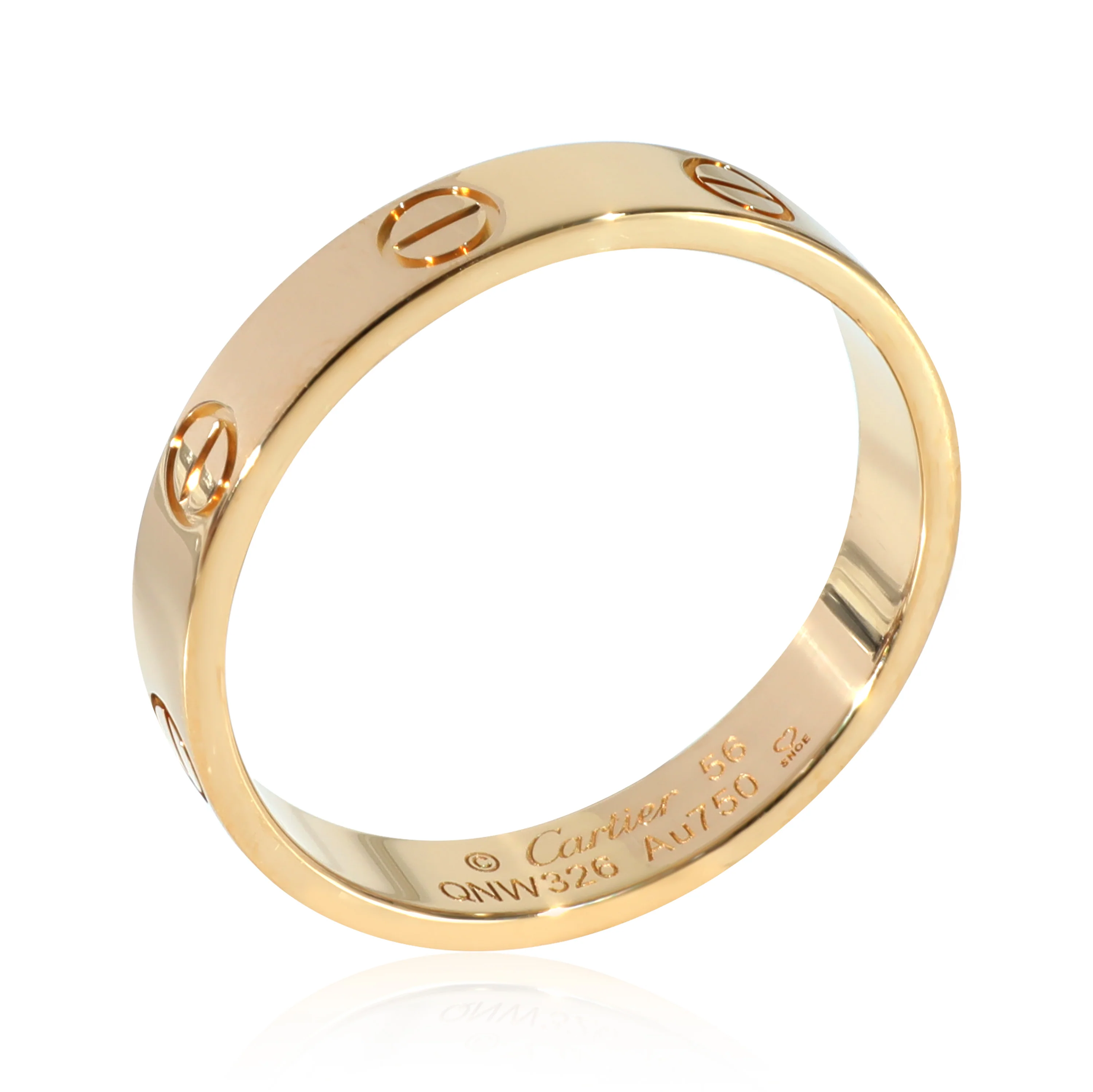 Cartier Love Wedding Band in 18k Yellow Gold - Image 5