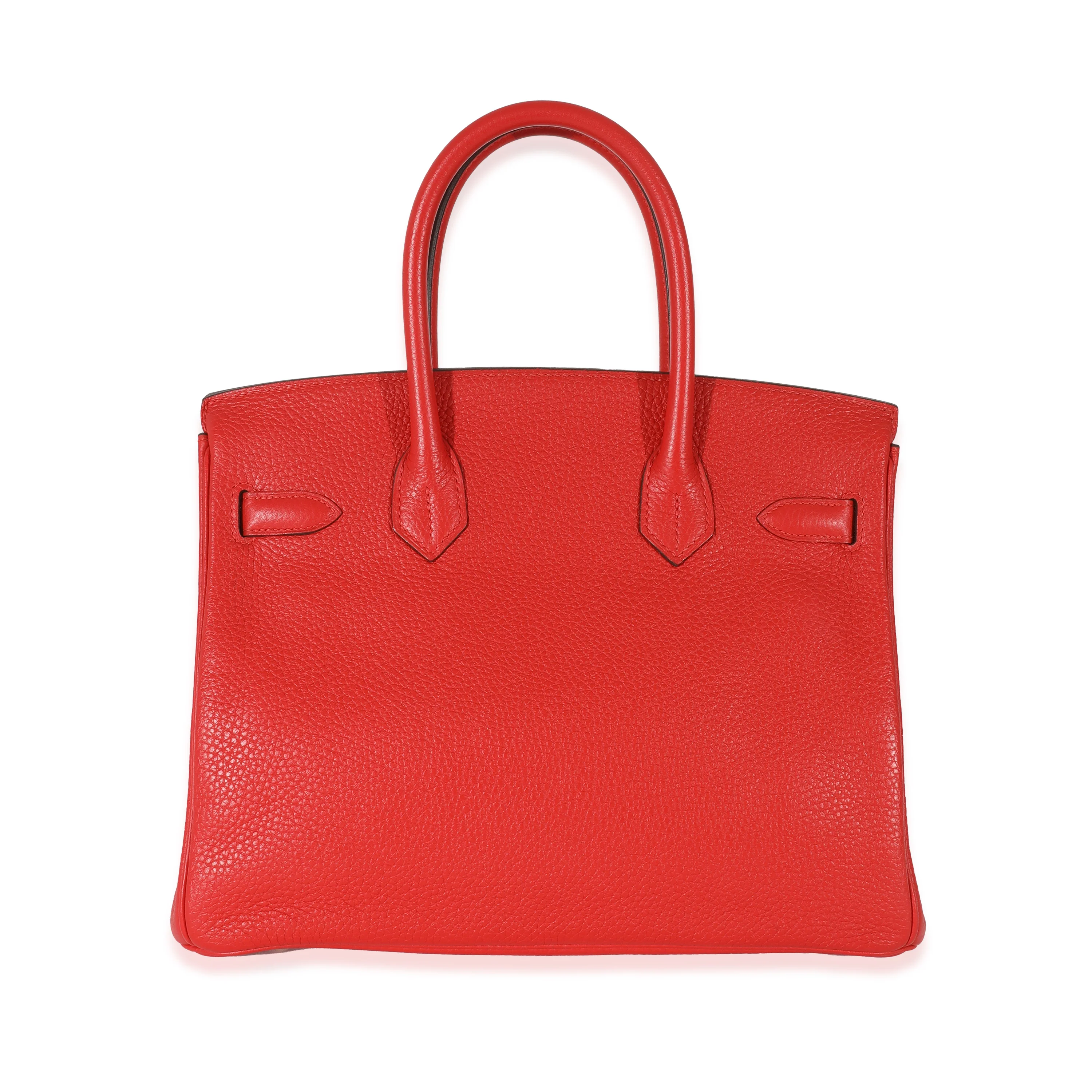 Hermès Clemence Rouge Tomate Birkin 30 GHW - Image 3