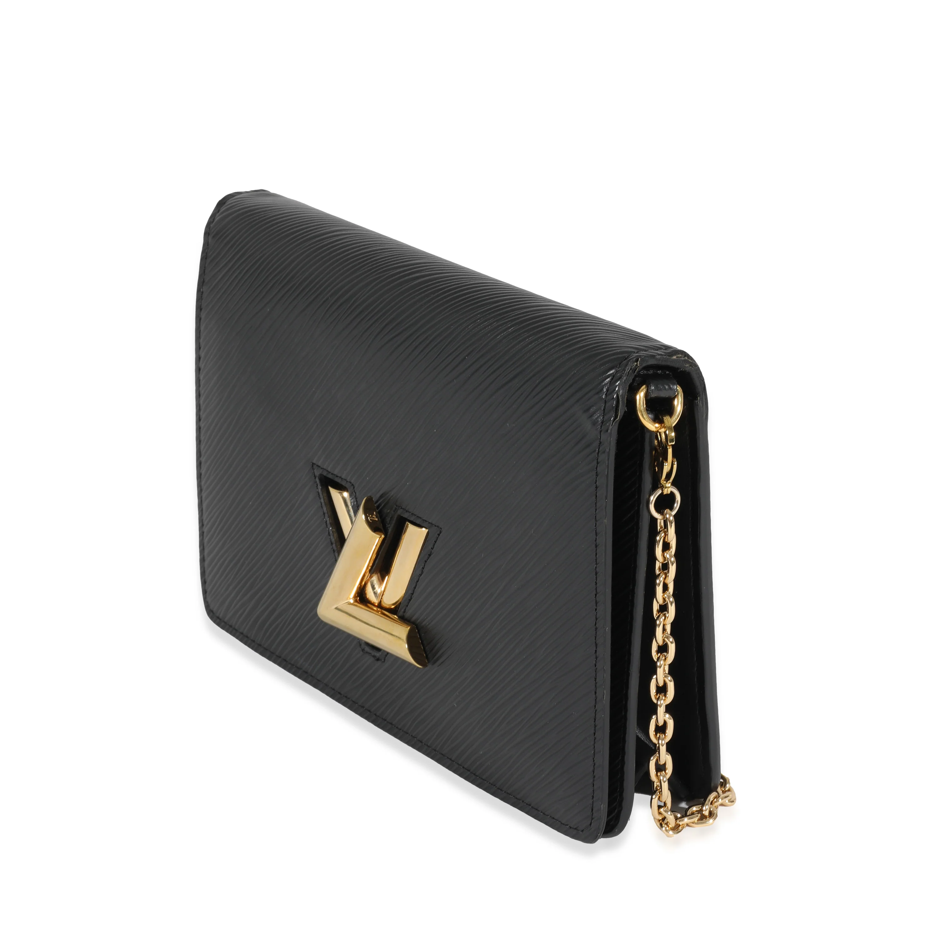 Louis Vuitton Black Epi Twist Belt Chain Pouch - Image 2