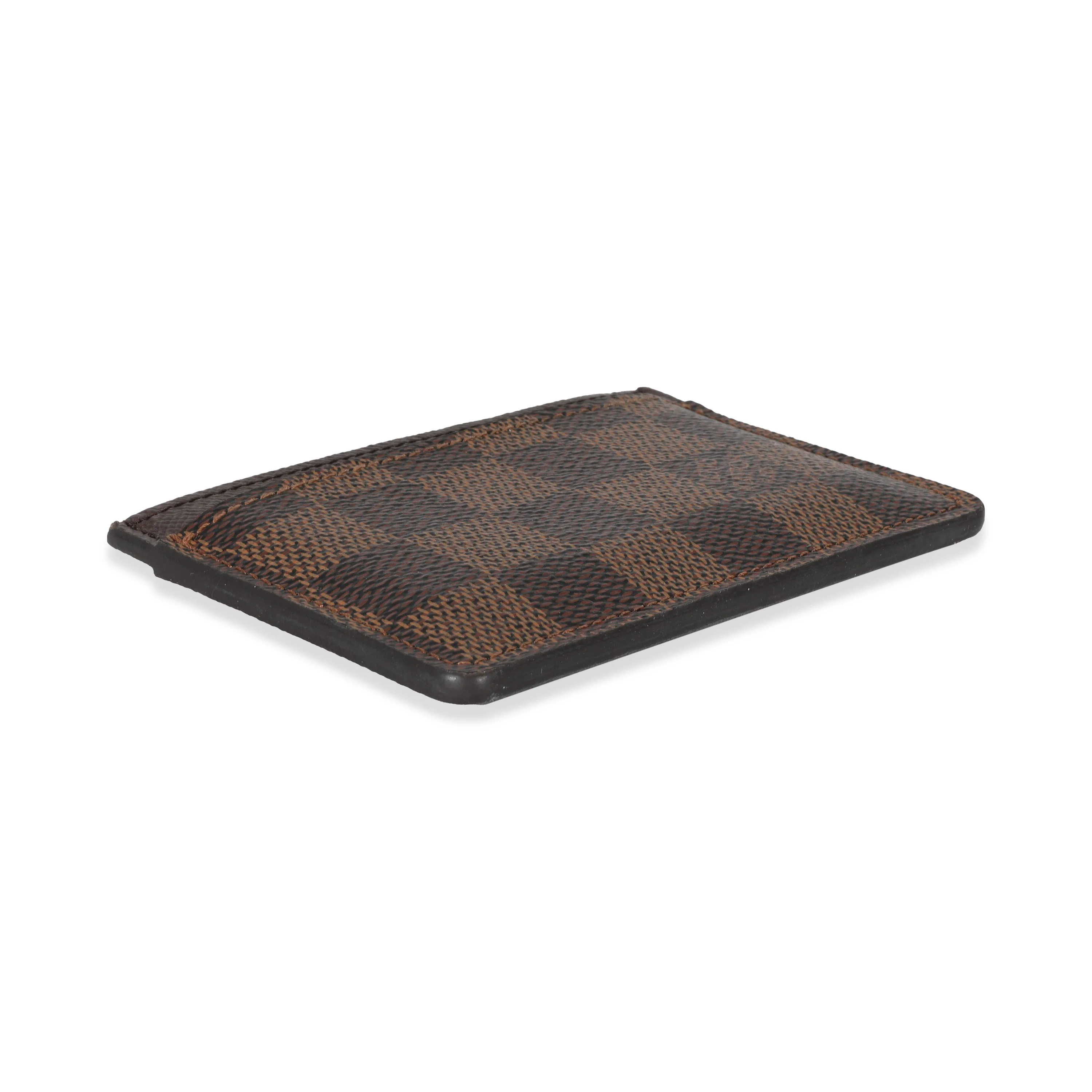 Louis Vuitton Damier Ebene Canvas Card Holder - Image 6