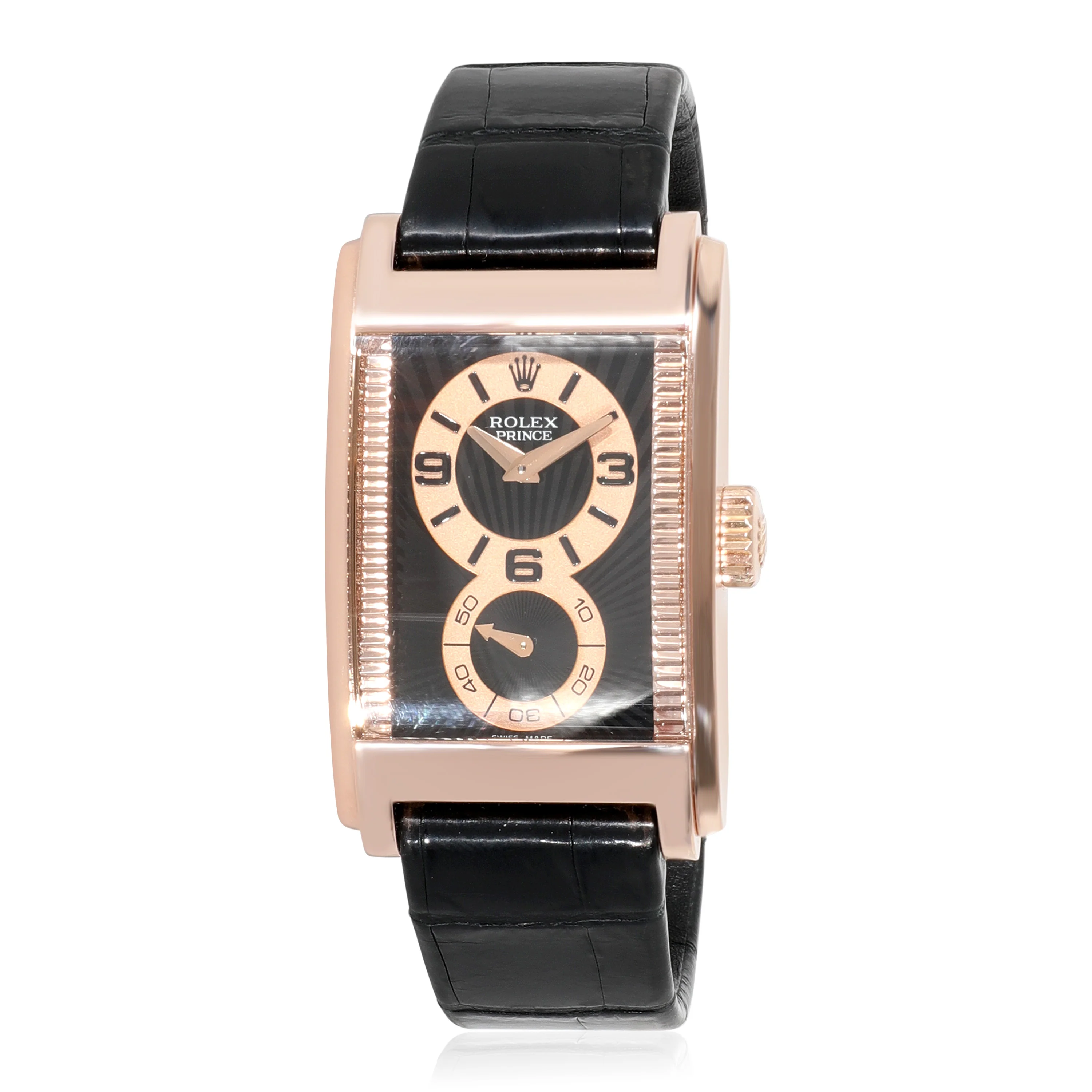 Rolex Cellini Prince 5442/5 Mens Watch in 18kt Rose Gold - Image 6
