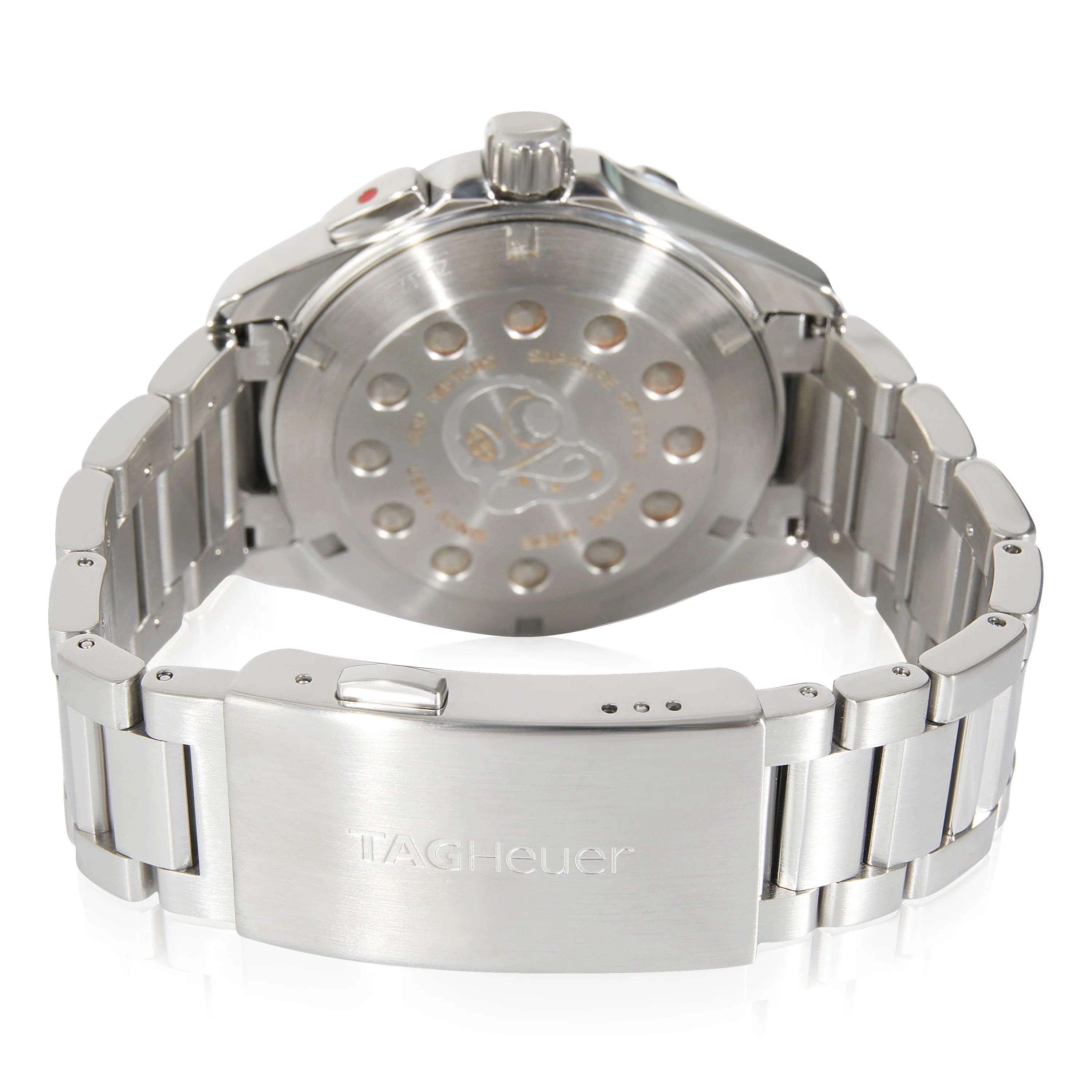 Tag Heuer Aquaracer Alarm WAY111Z.BA0928 Mens Watch in  Stainless Steel - Image 4