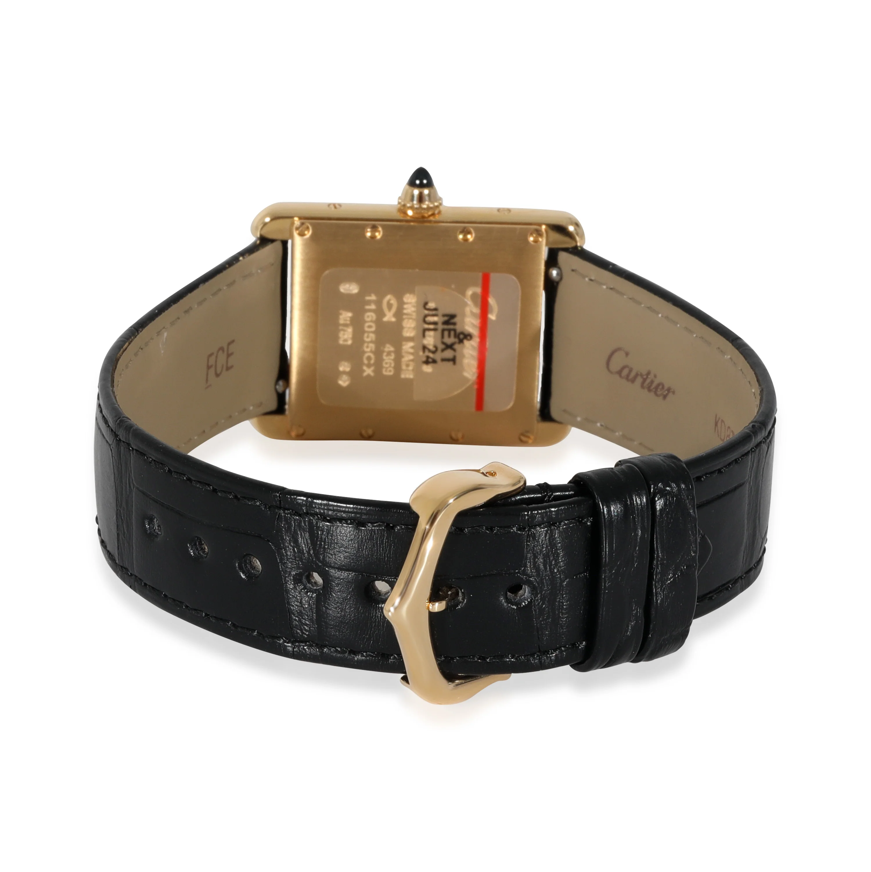 Cartier Tank Louis Cartier WGTA0091 Unisex Watch in 18kt Yellow Gold - Image 4