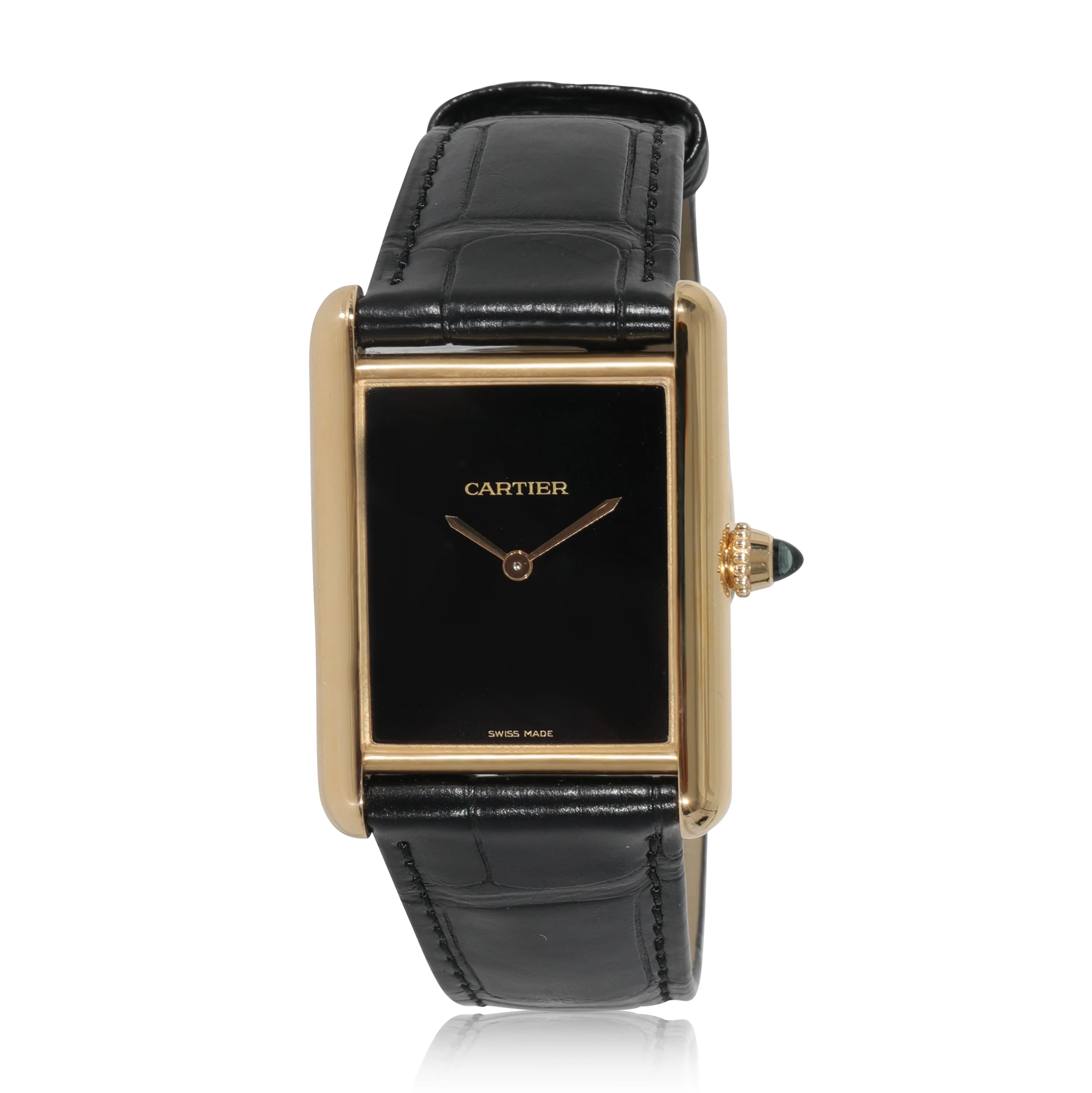 Cartier Tank Louis Cartier WGTA0091 Unisex Watch in 18kt Yellow Gold - Image 6
