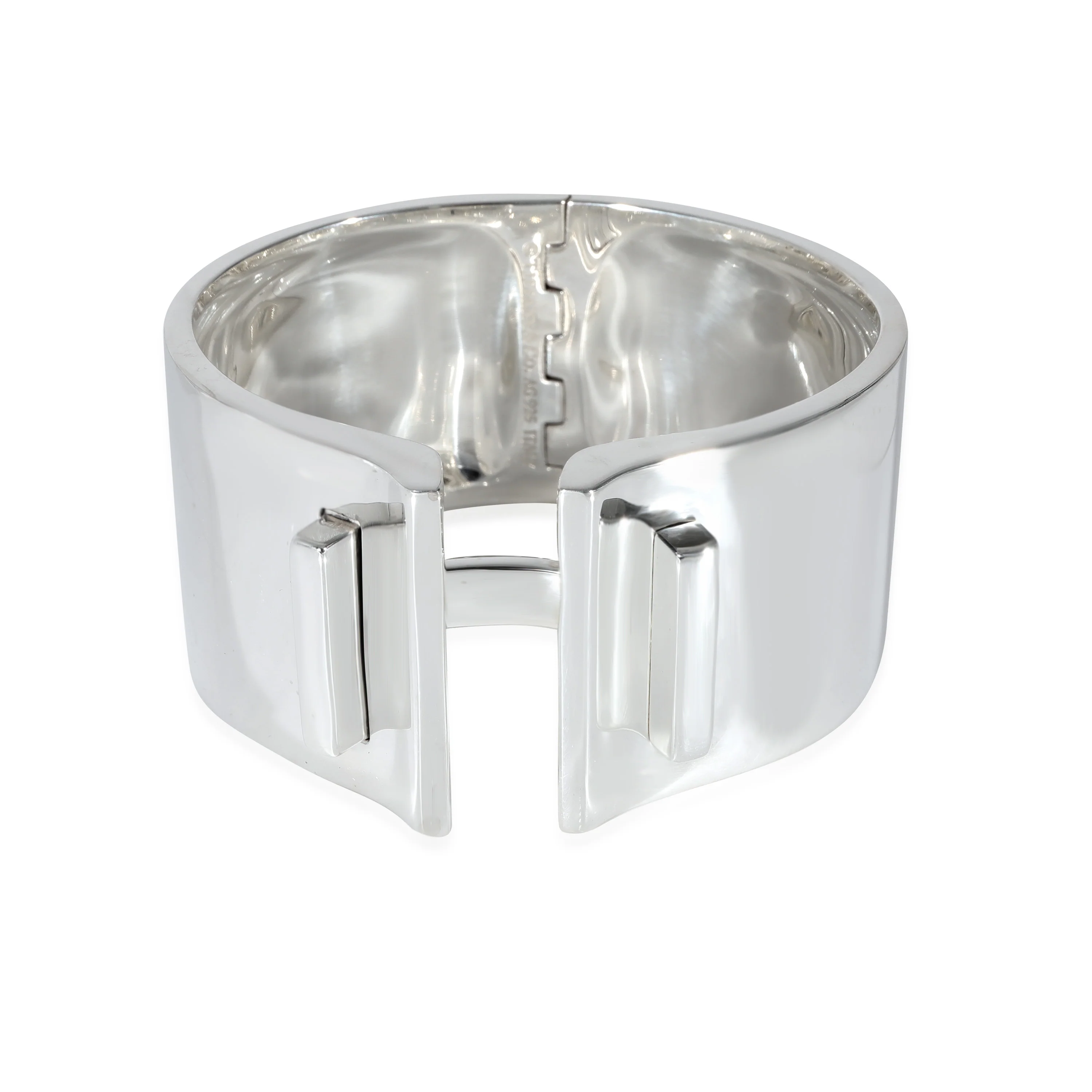 Vintage Hinged T Bar Bracelet in Sterling Silver