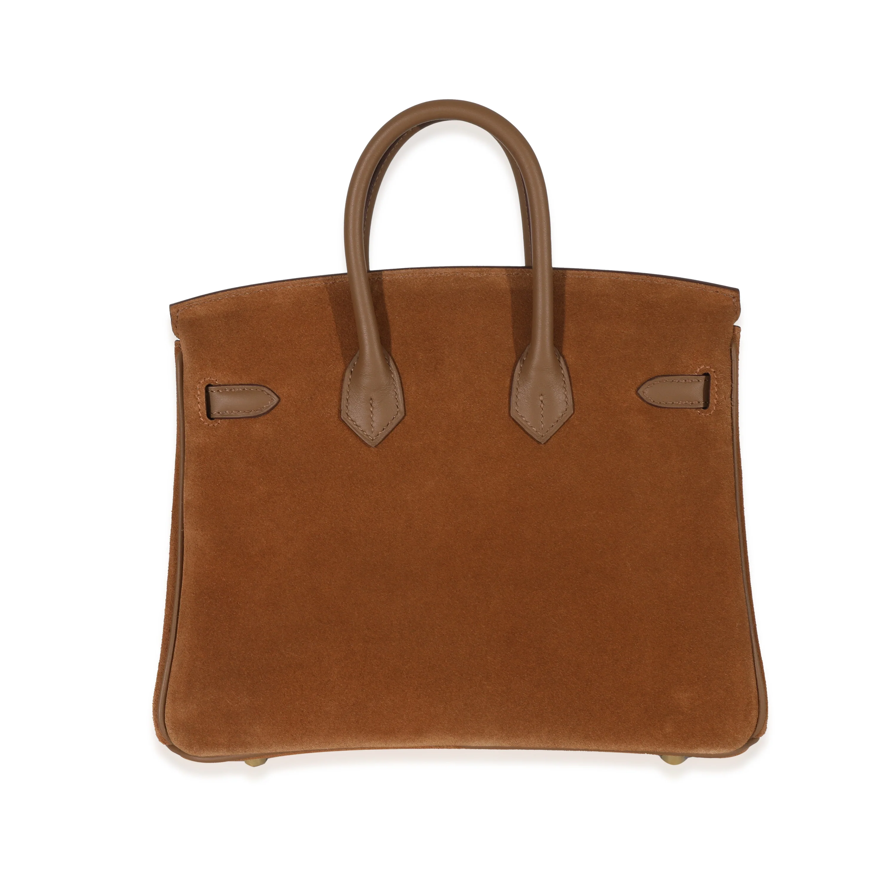 Hermes Chamois Alezan Swift Grizzly Birkin 25 PBHW - Image 3