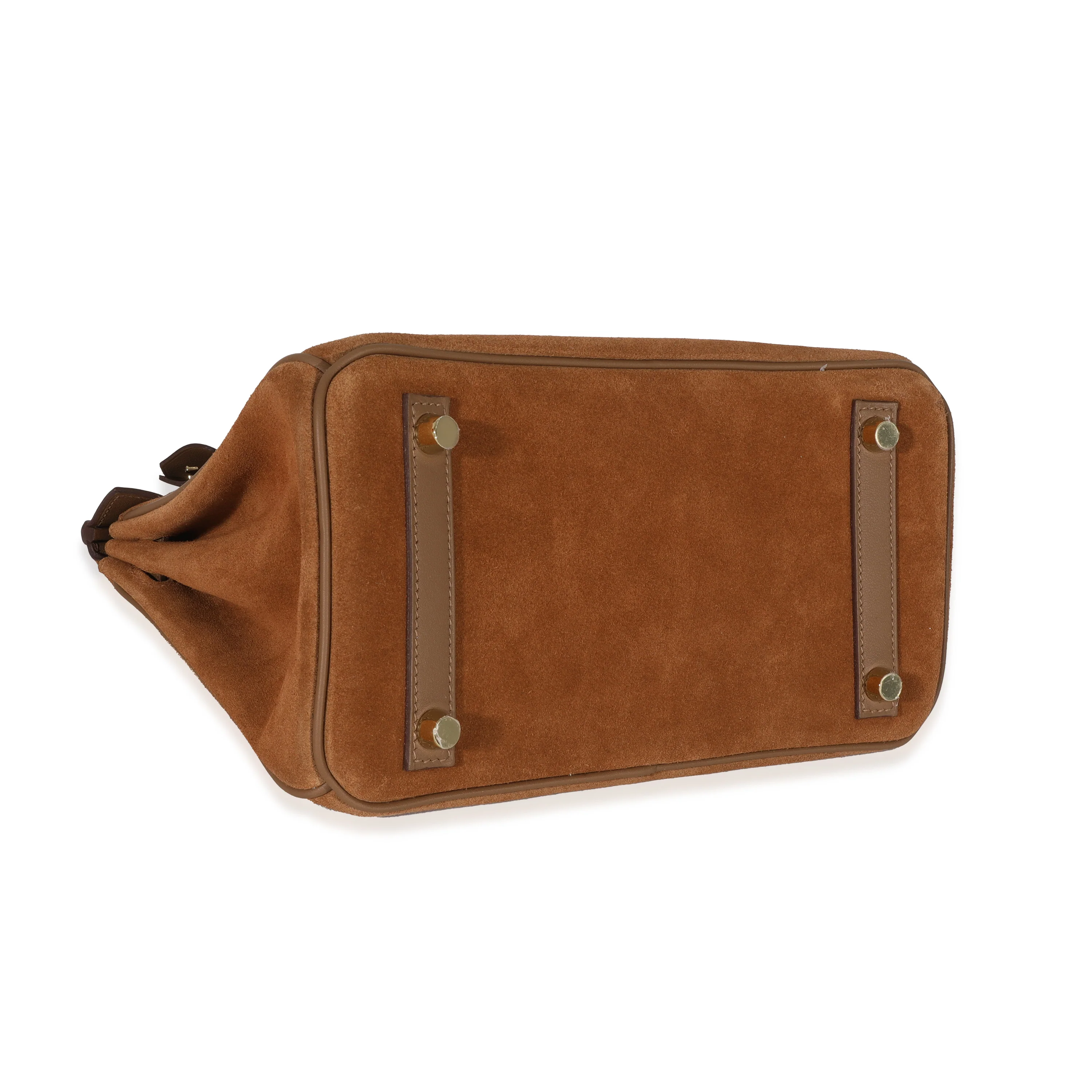 Hermes Chamois Alezan Swift Grizzly Birkin 25 PBHW - Image 5