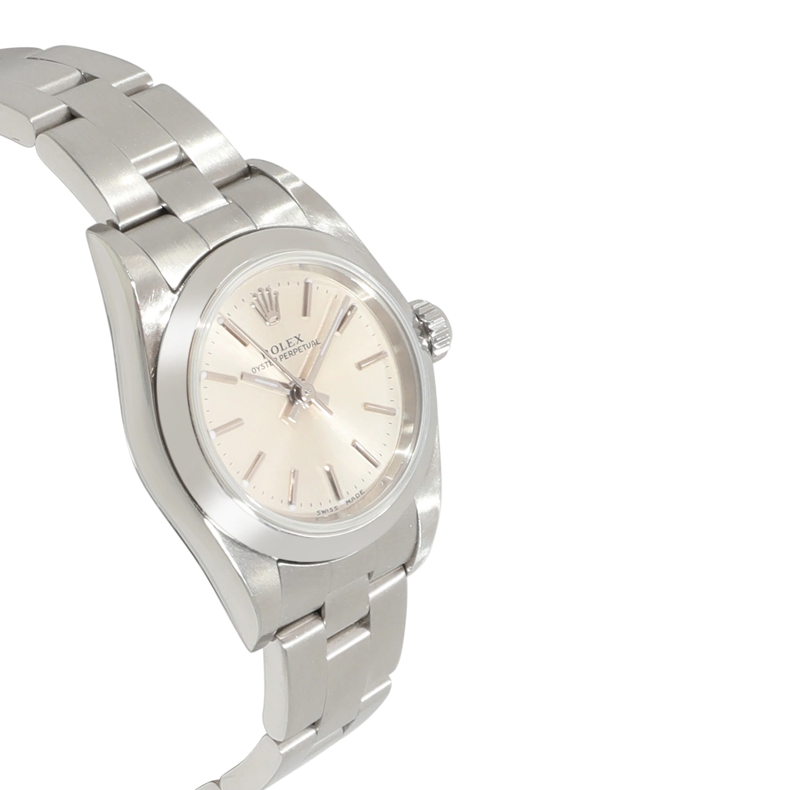 Rolex Oyster Perpetual 76080 Womens Watch in Stainless Steel - Image 2