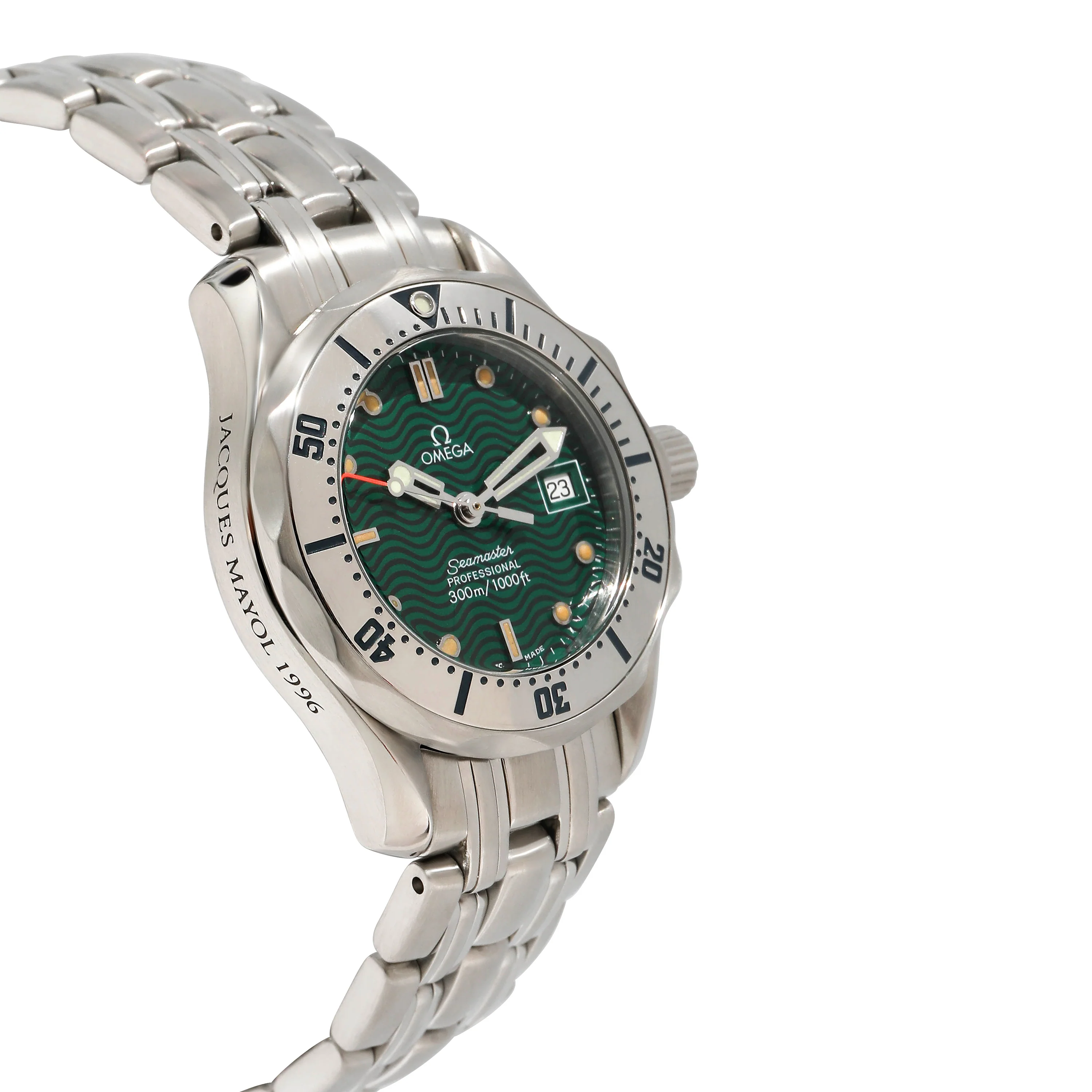 Omega Seamaster Jacques Mayol 2553.41 Womens Watch in Stainless Steel - Image 2